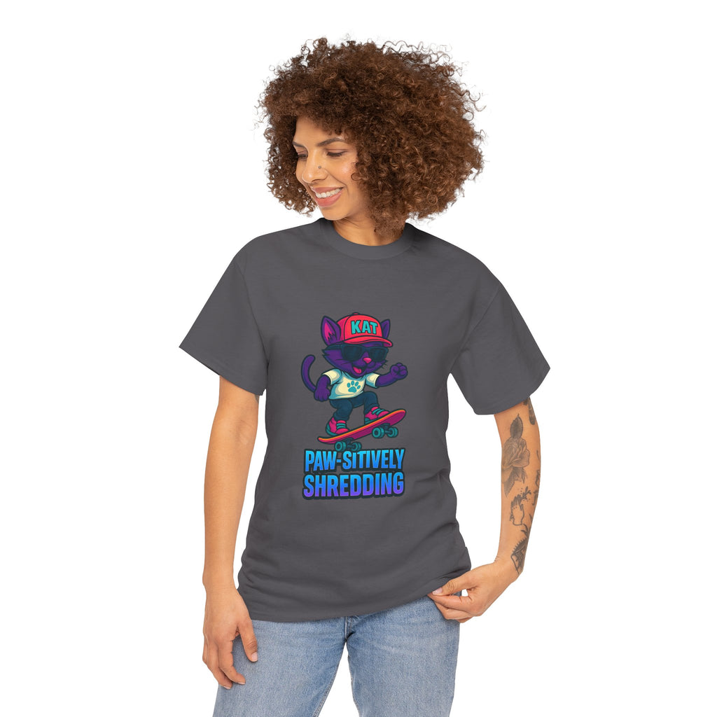 DJ KAT PAWS Paw-sitively Shredding Tee