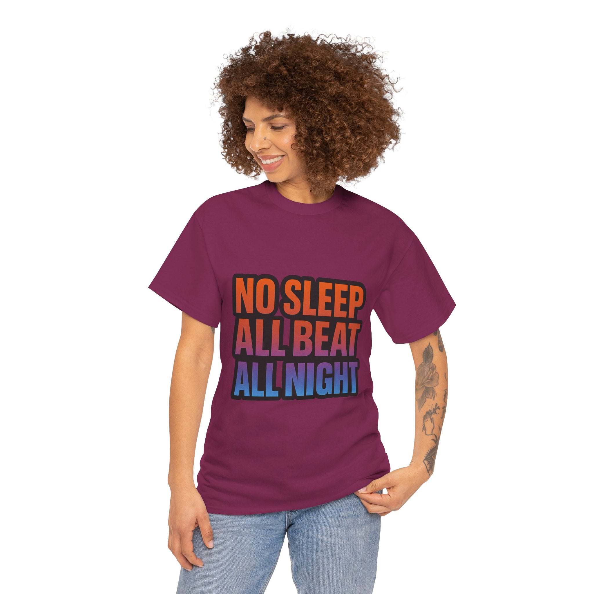 No Sleep All Beat All Night Tee