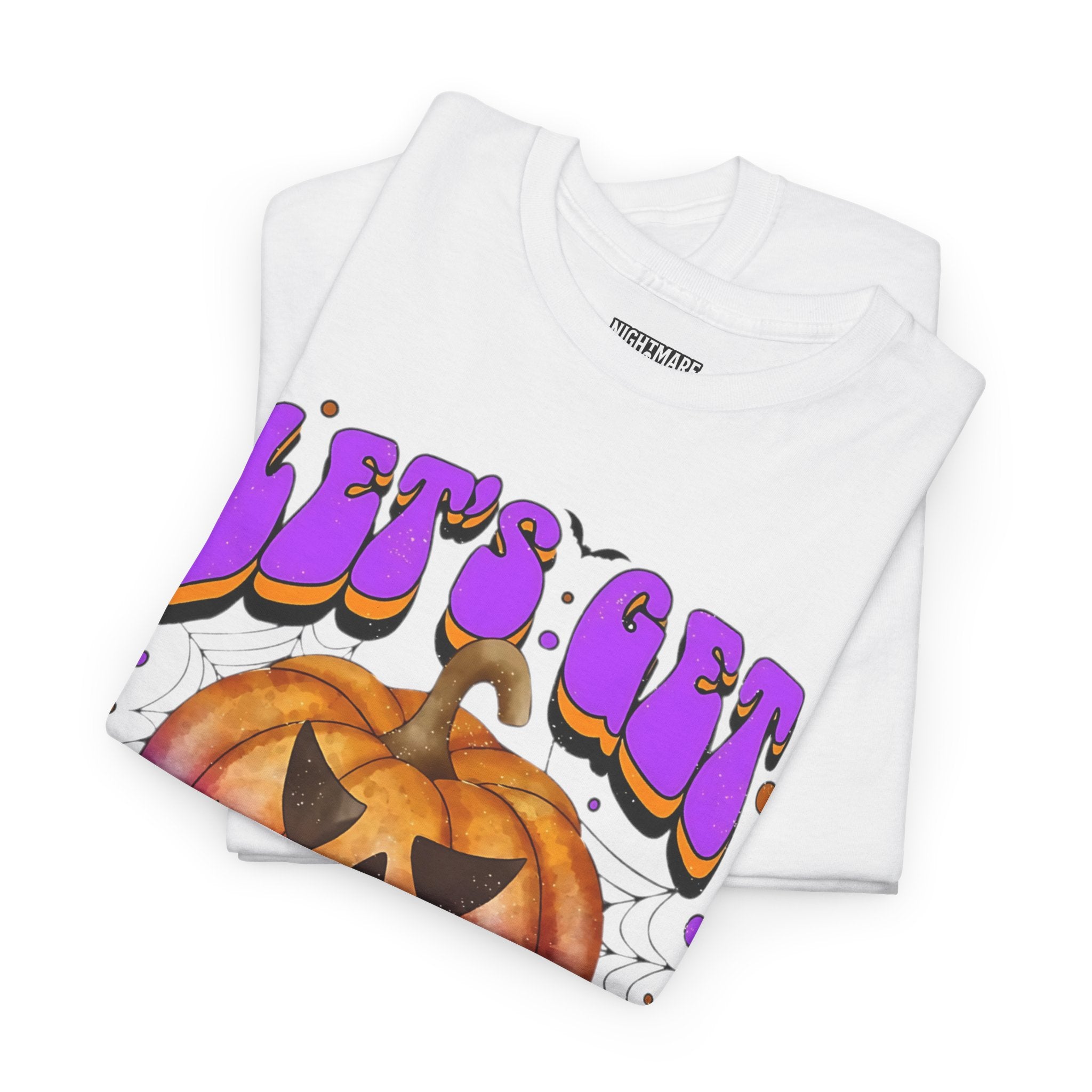 Halloween Spooky Pumpkin Tee, Unisex Cotton Shirt, Halloween Costume, Fall Festivities, Trick or Treat