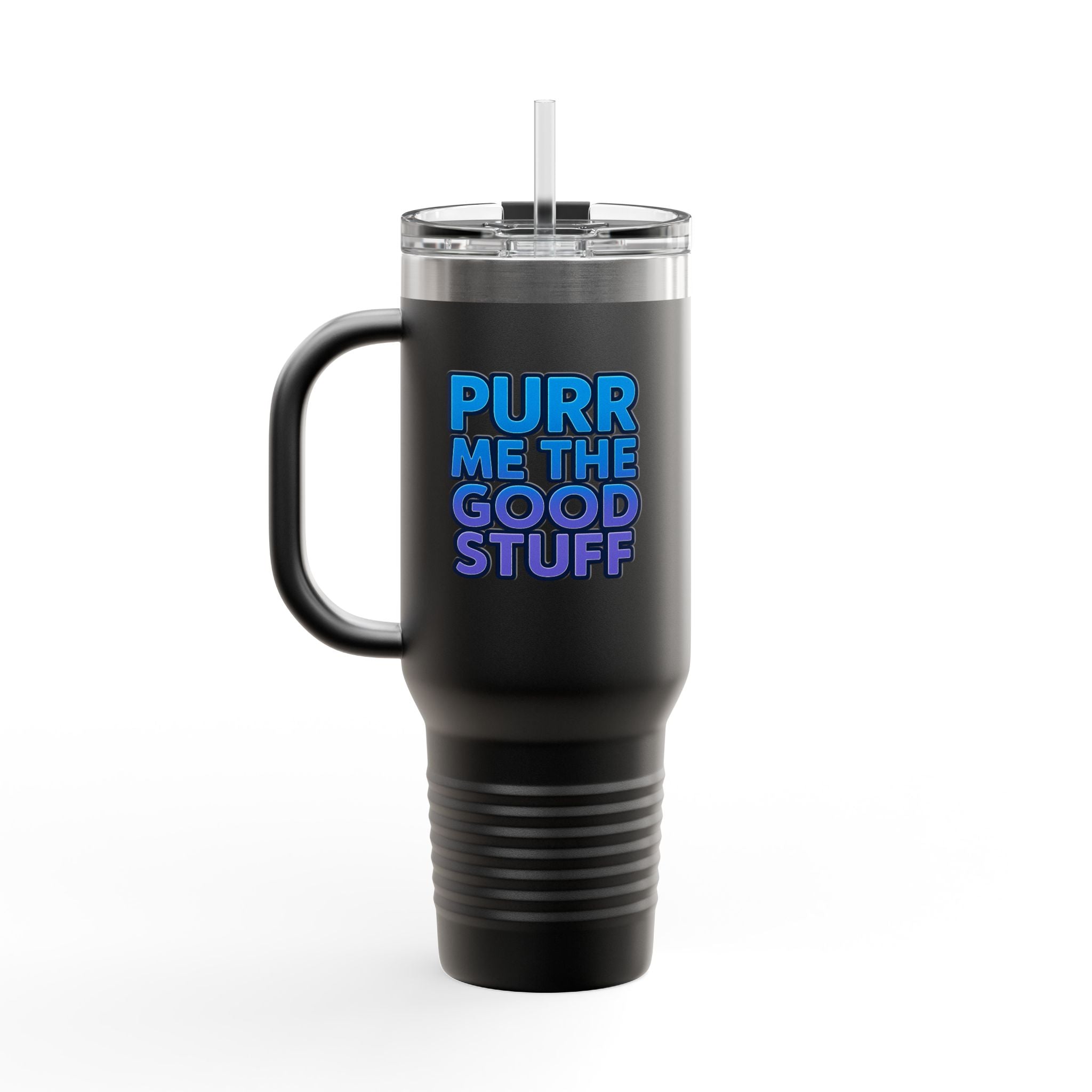 DJ KAT Paws - Purr-fectly Awesome Insulated Travel Mug, 40oz