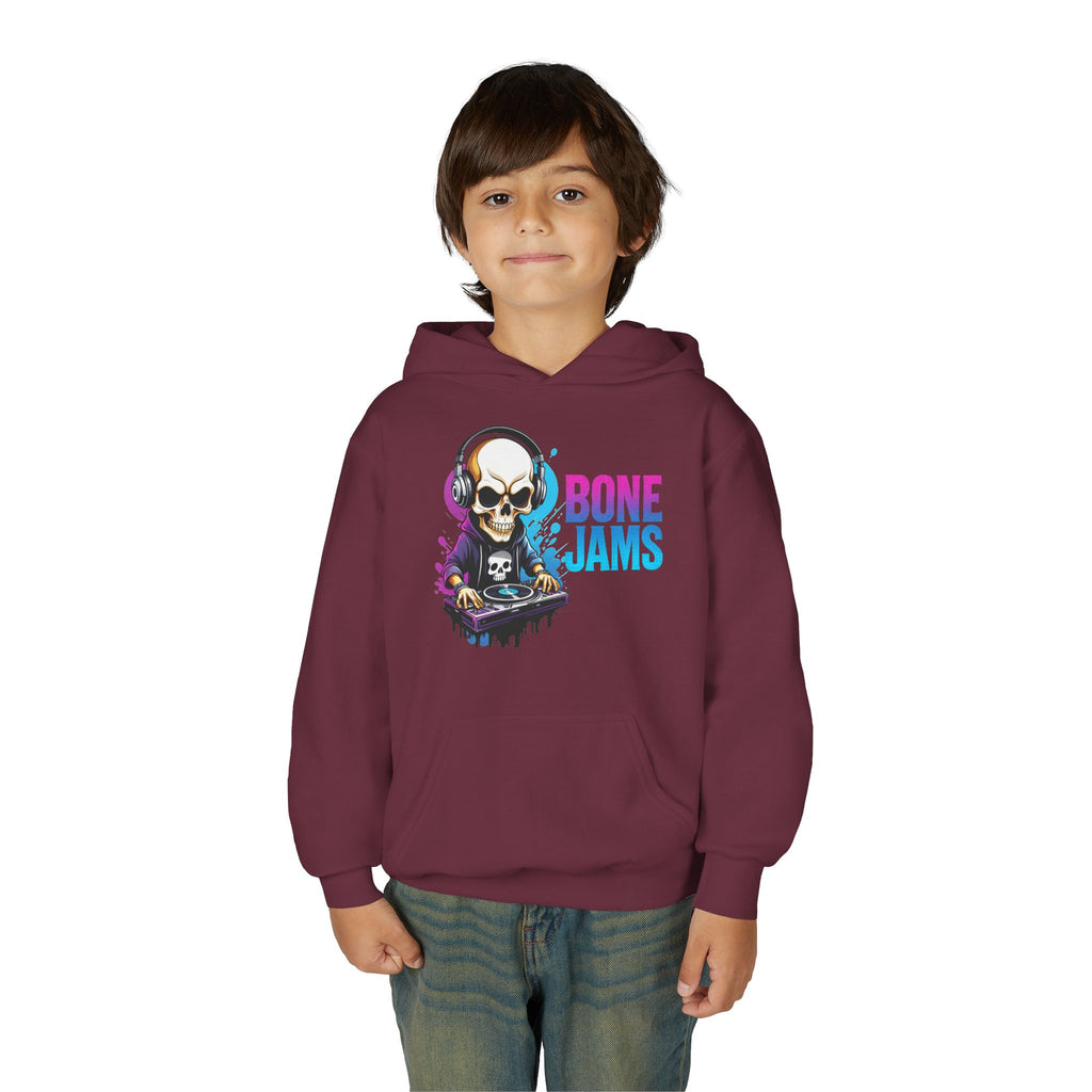 Bone Jams MC Bonez, Kids Hoodie Skull DJ