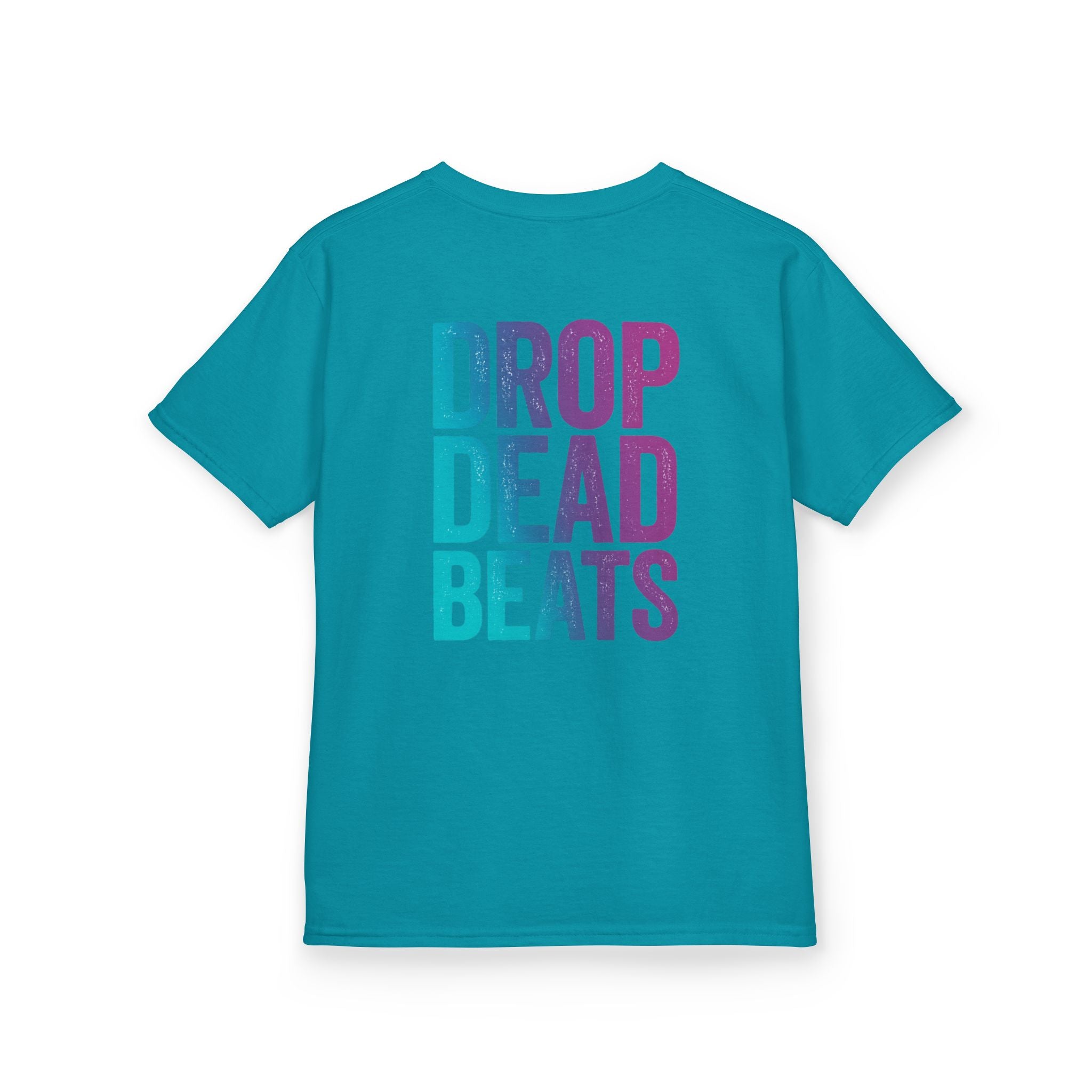 Bone Jams MC Bonez Kids Tee | Drummer Edition | Halloween Costume, Birthday Gift & Drop Dead Beats Apparel