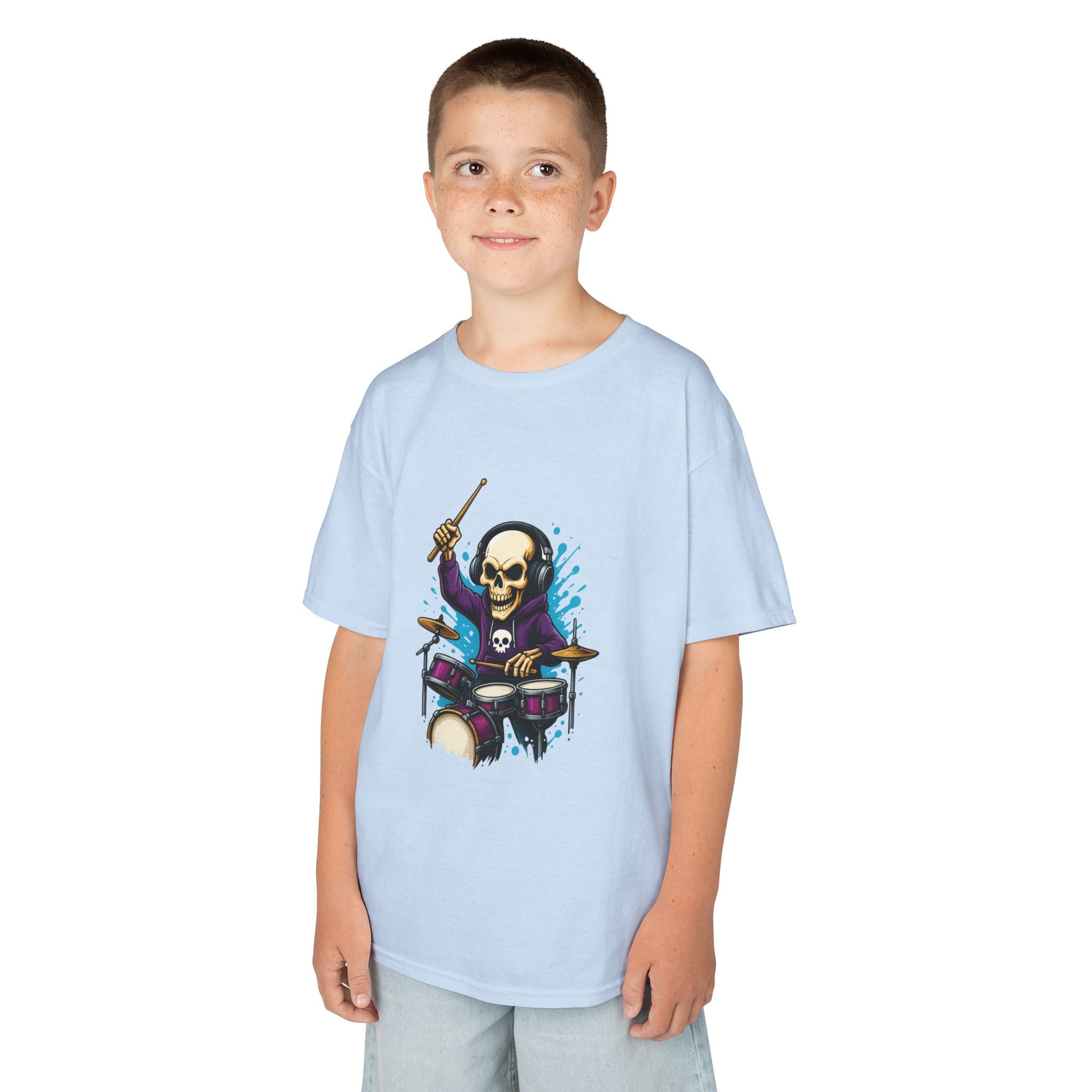 Bone Jams MC Bonez Kids Tee, Drumming Up The Dead