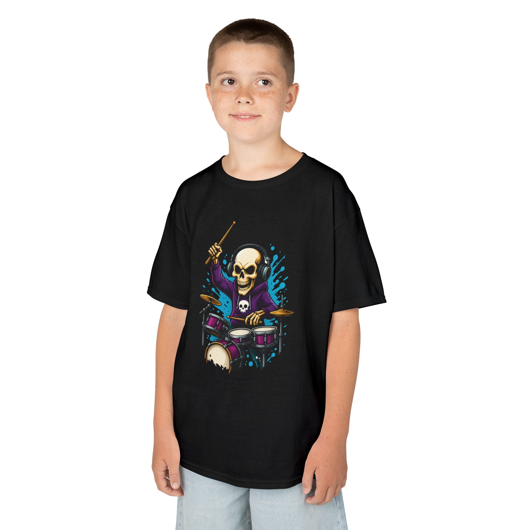Bone Jams MC Bonez, Kids Tee - Drumming Up The Dead