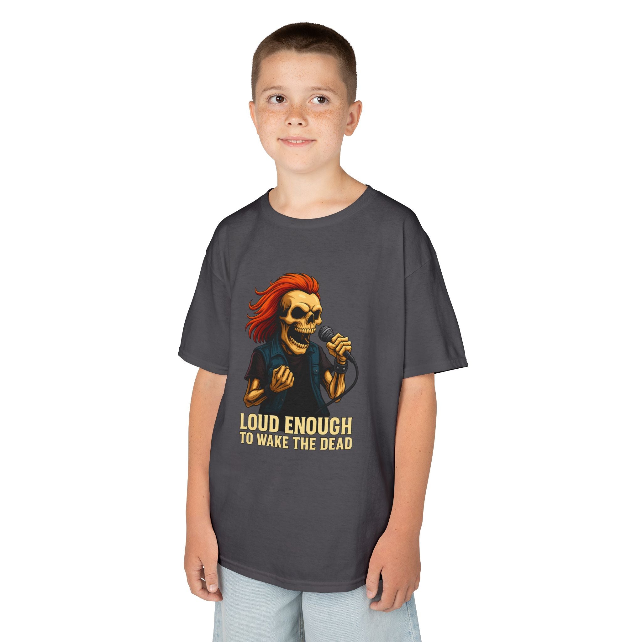 Bone Jams MC Bonez Kids Tee, Loud Enough  to Wake the Dead