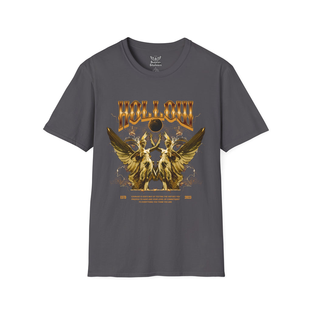 Saints and Shadows - Hollow, Angelic Artwork Unisex Softstyle T-Shirt, Casual Wear