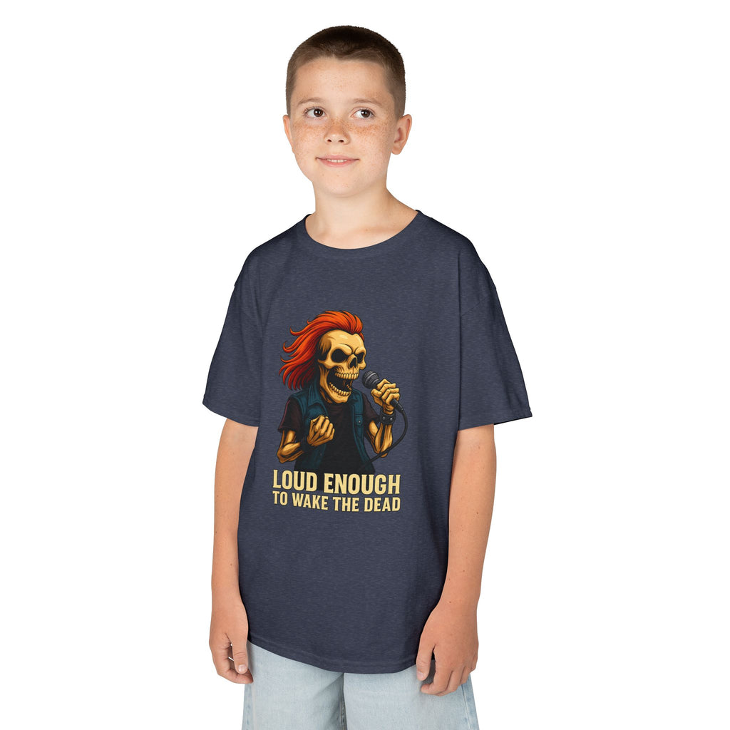 Bone Jams MC Bonez Kids Tee, Loud Enough  to Wake the Dead
