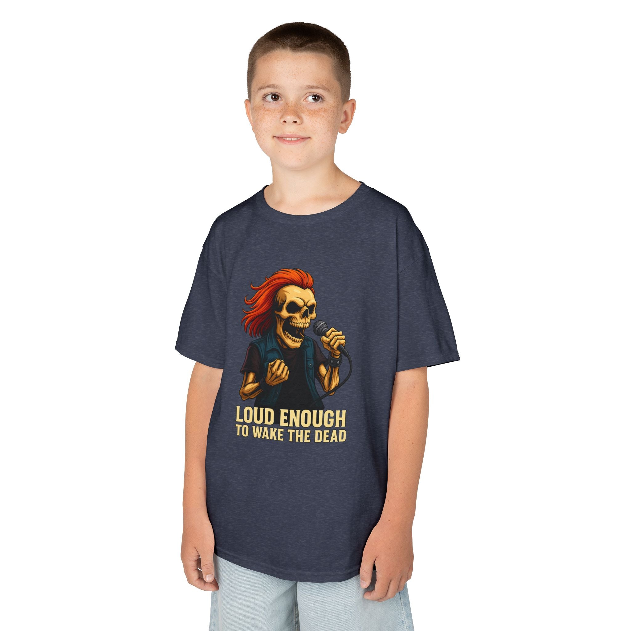 Bone Jams MC Bonez Kids Tee, Loud Enough  to Wake the Dead