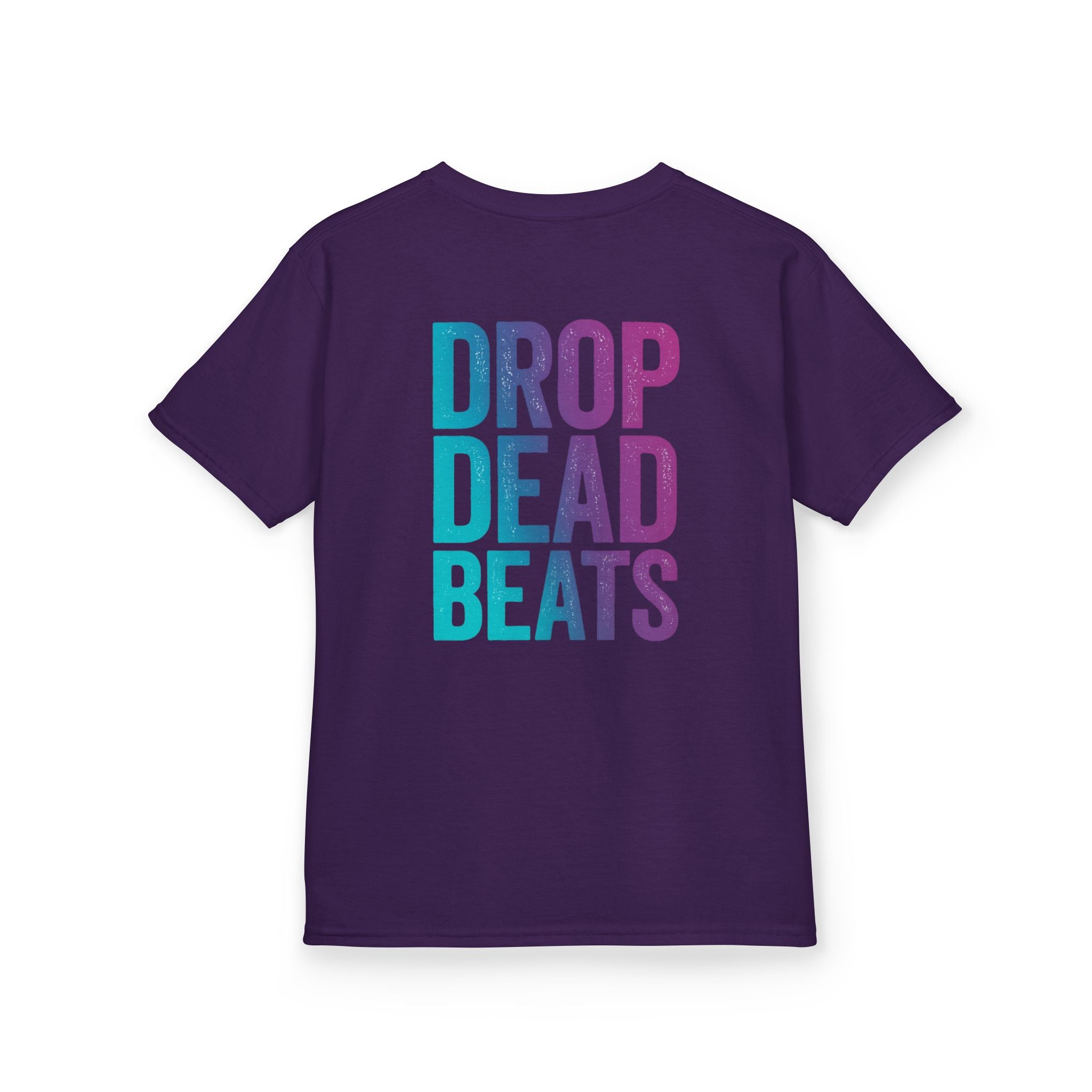 Bone Jams MC Bonez Kids Tee | Drummer Edition | Halloween Costume, Birthday Gift & Drop Dead Beats Apparel