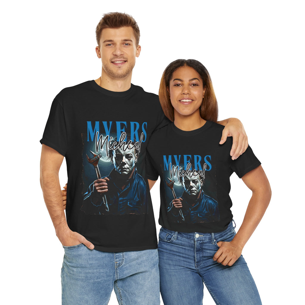 Michael Myers - Horror Graphic Tee, Unisex Cotton Shirt, Halloween Costume, Horror Movie Gift, Spooky T-Shirt, Horror Fan Apparel