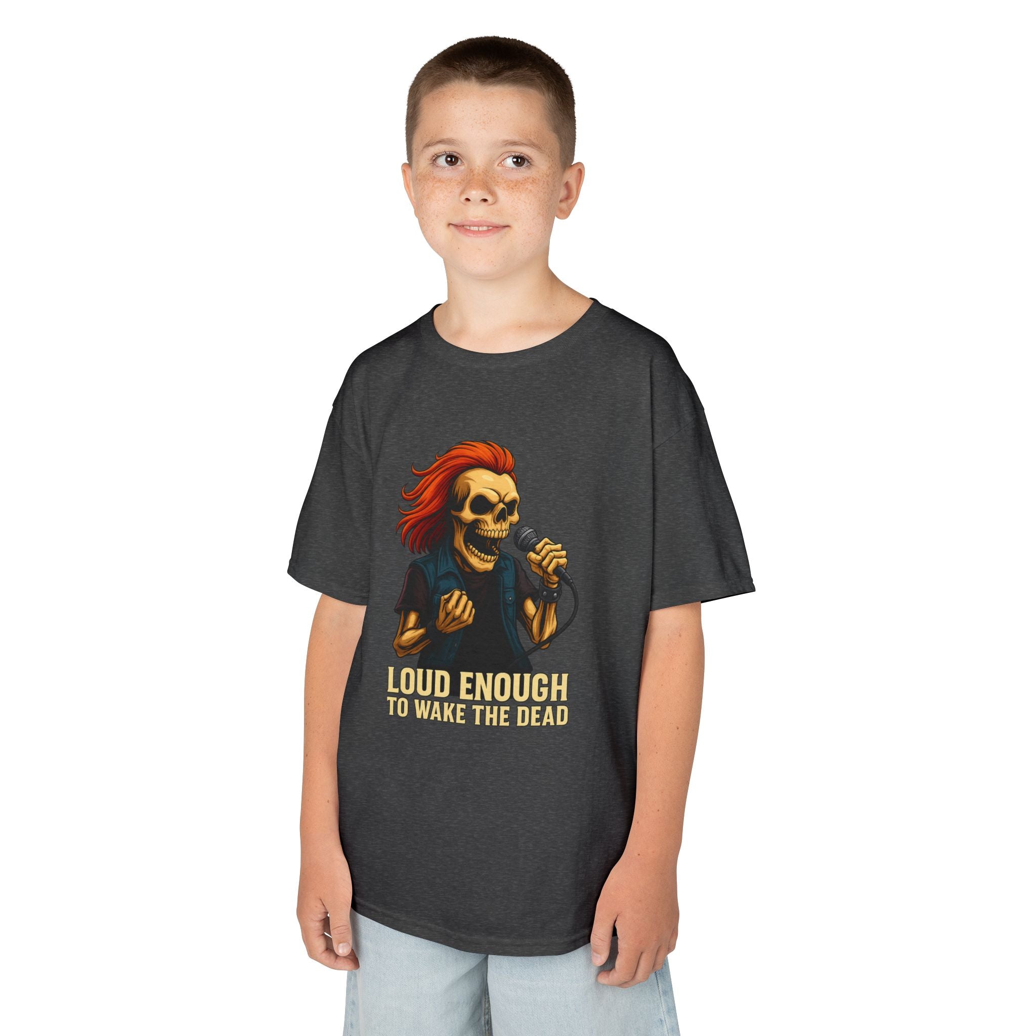 Bone Jams MC Bonez Kids Tee, Loud Enough  to Wake the Dead