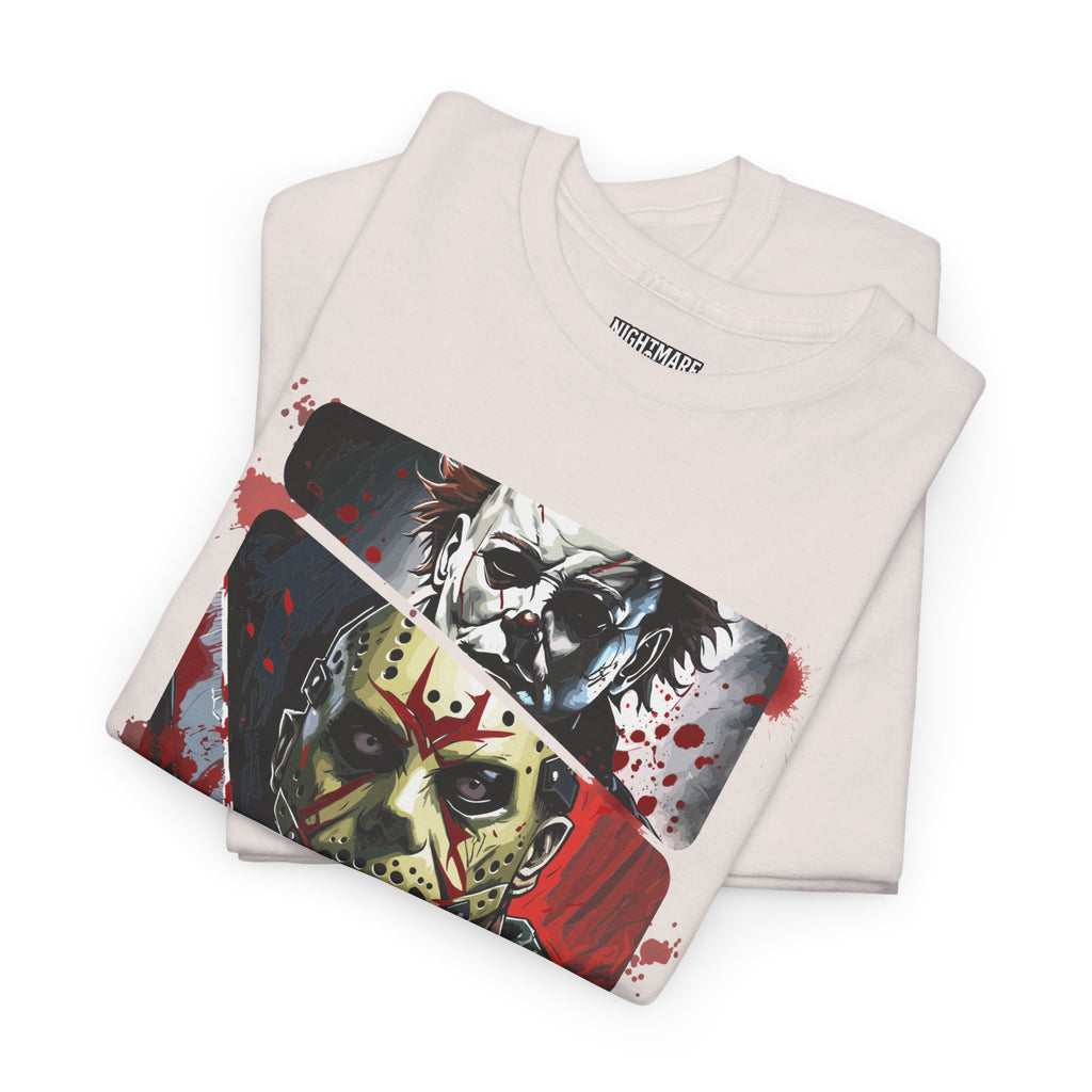 Horror Legends Horror Graphic Tee, Unisex Cotton Shirt, Halloween Costume, Horror Movie Gift, Spooky T-Shirt, Horror Fan Apparel