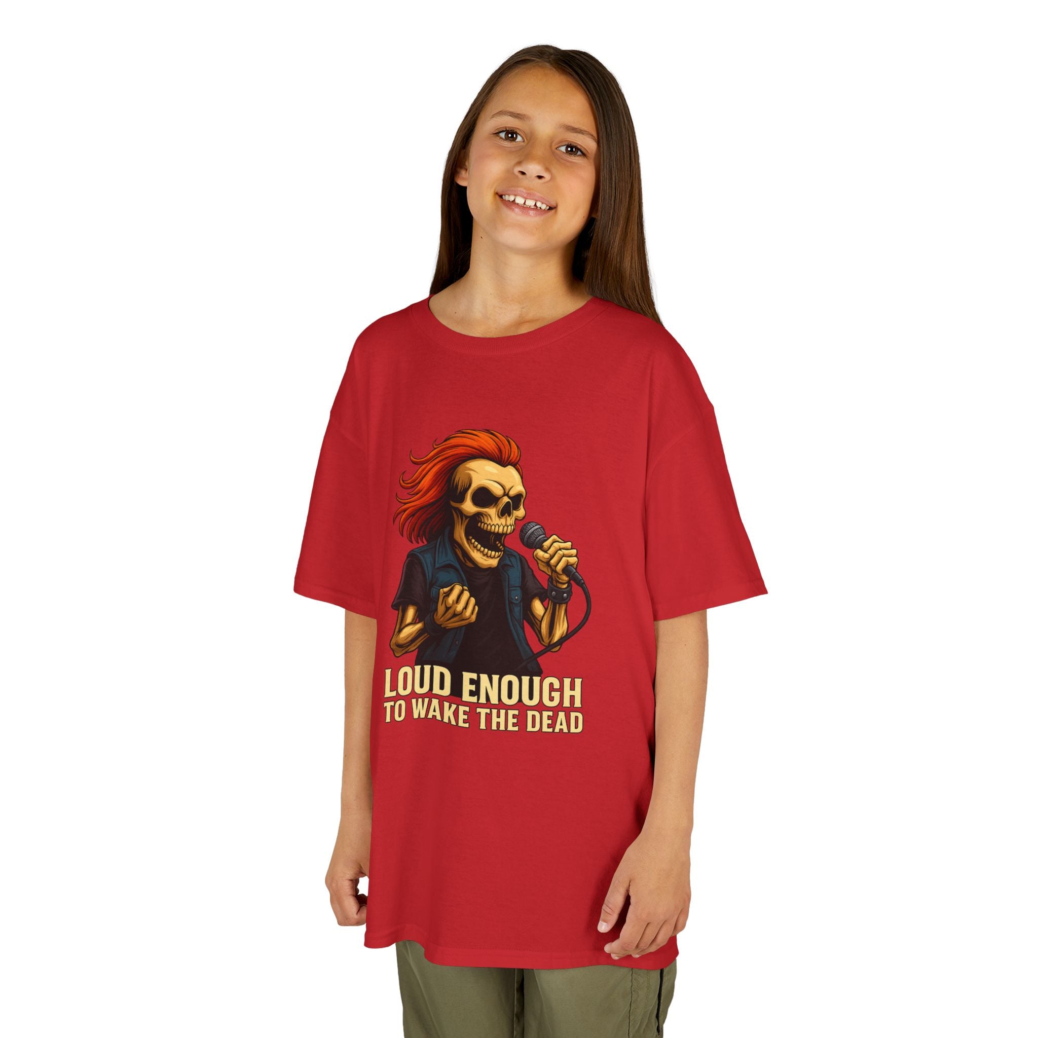 Bone Jams MC Bonez Kids Tee, Loud Enough  to Wake the Dead