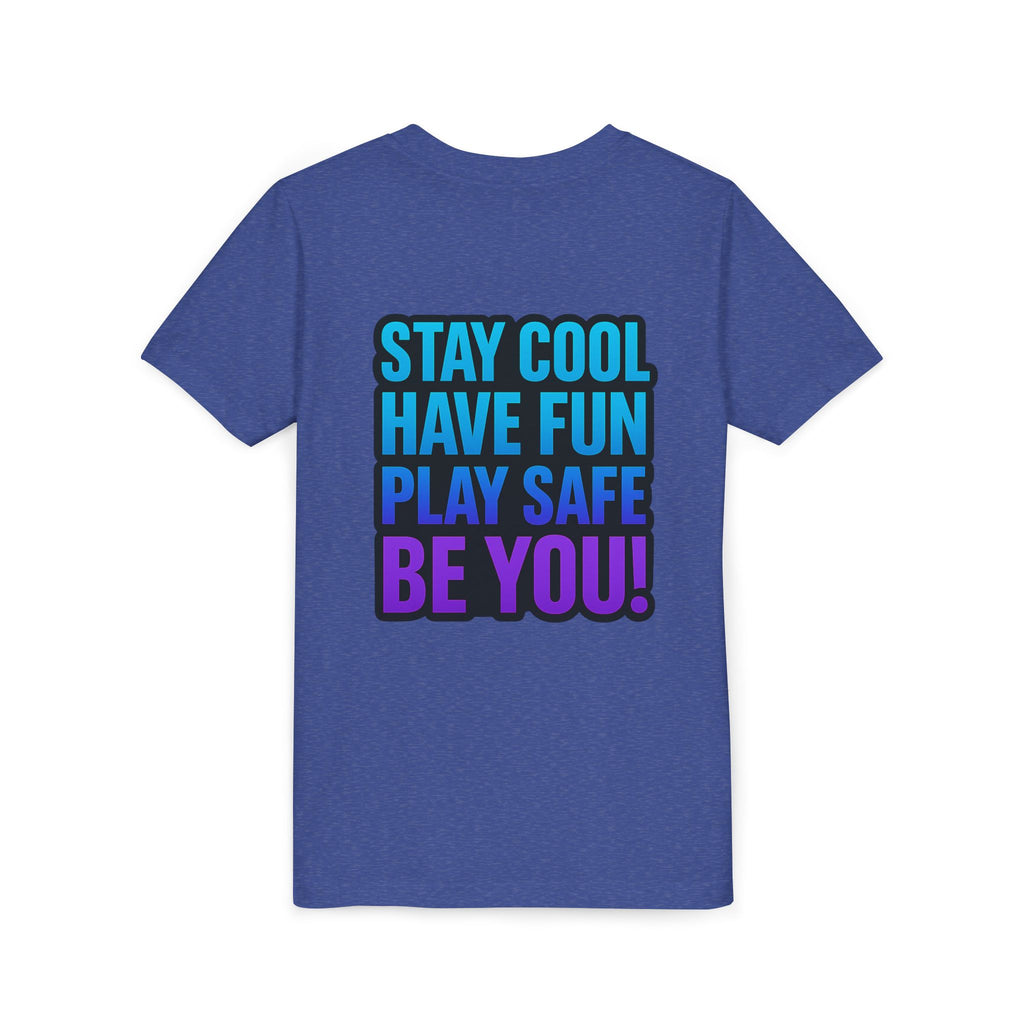 DJ KAT PAWS – Purr-fectly Rad Baseball Youth Tee | Fun Kids Graphic Shirt, Cool Cat Design, Perfect for Birthdays, Playdates & Sports Events