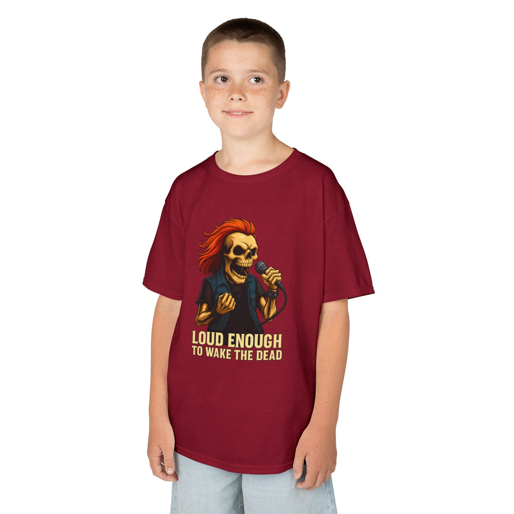 Bone Jams MC Bonez Kids Tee, Loud Enough  to Wake the Dead