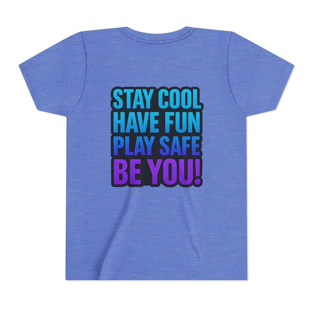DJ KAT PAWS – Purr-fectly Rad Baseball Youth Tee | Fun Kids Graphic Shirt, Cool Cat Design, Perfect for Birthdays, Playdates & Sports Events