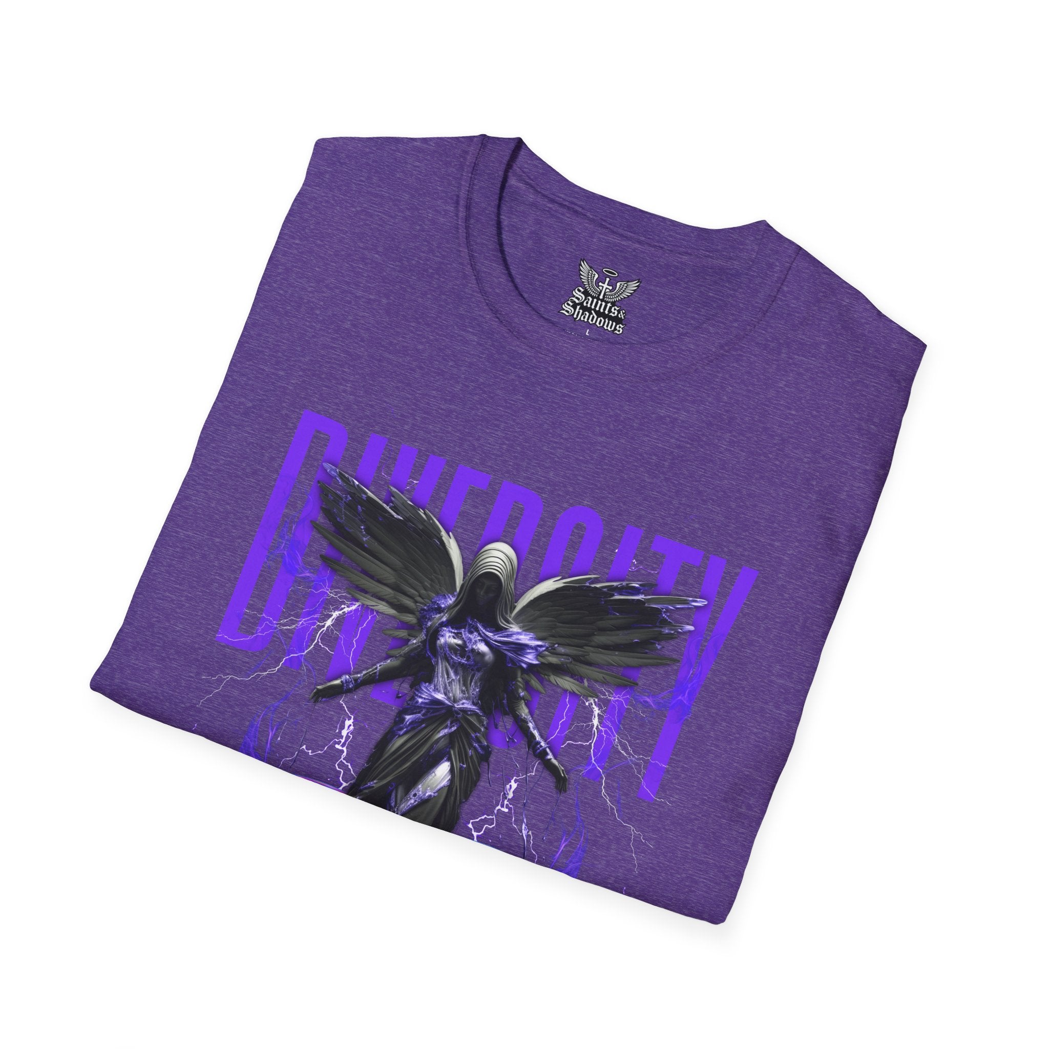 Saints and Shadows - Diversity, Angelic Artwork Unisex Softstyle T-Shirt, Casual Wear