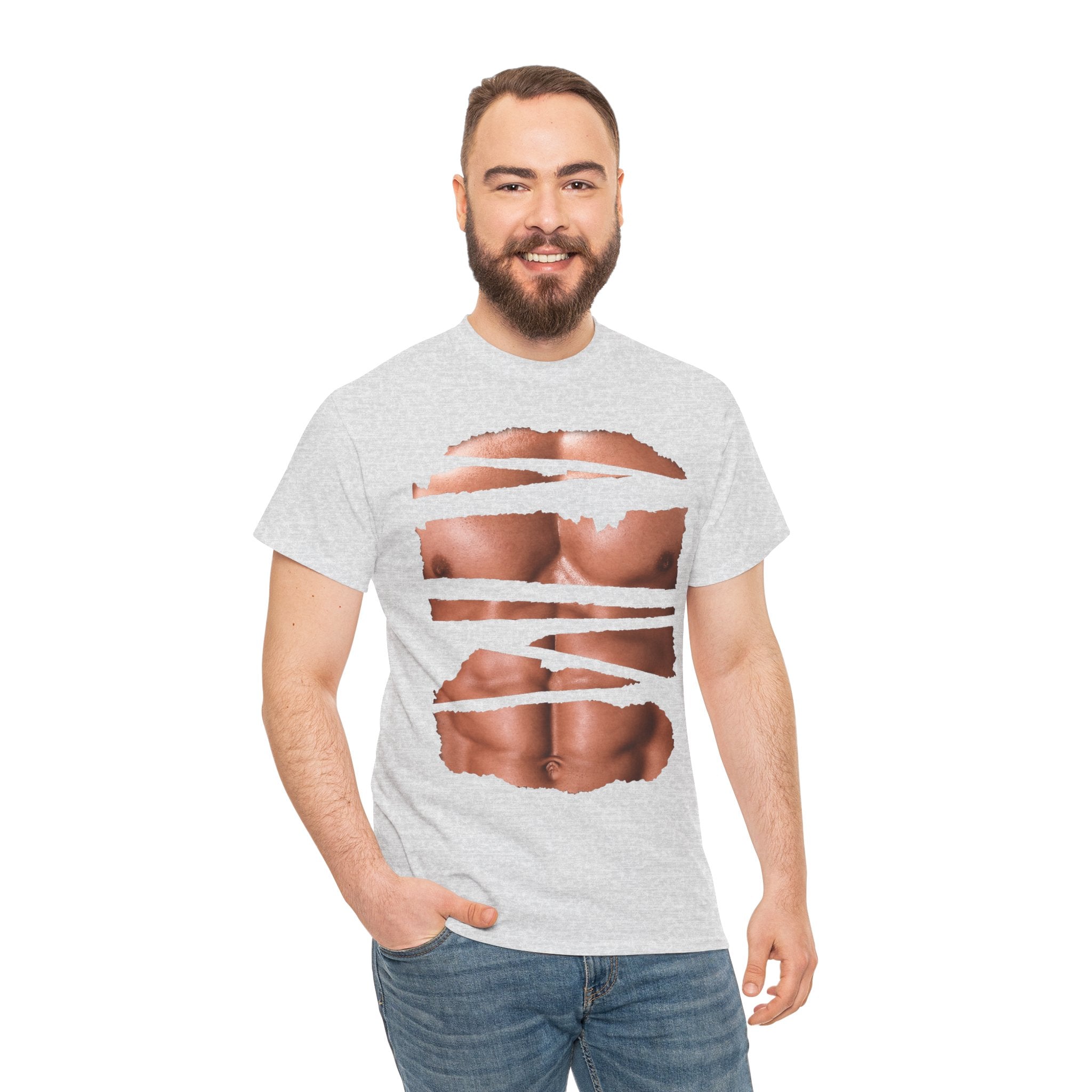 Shredded Abs Tee