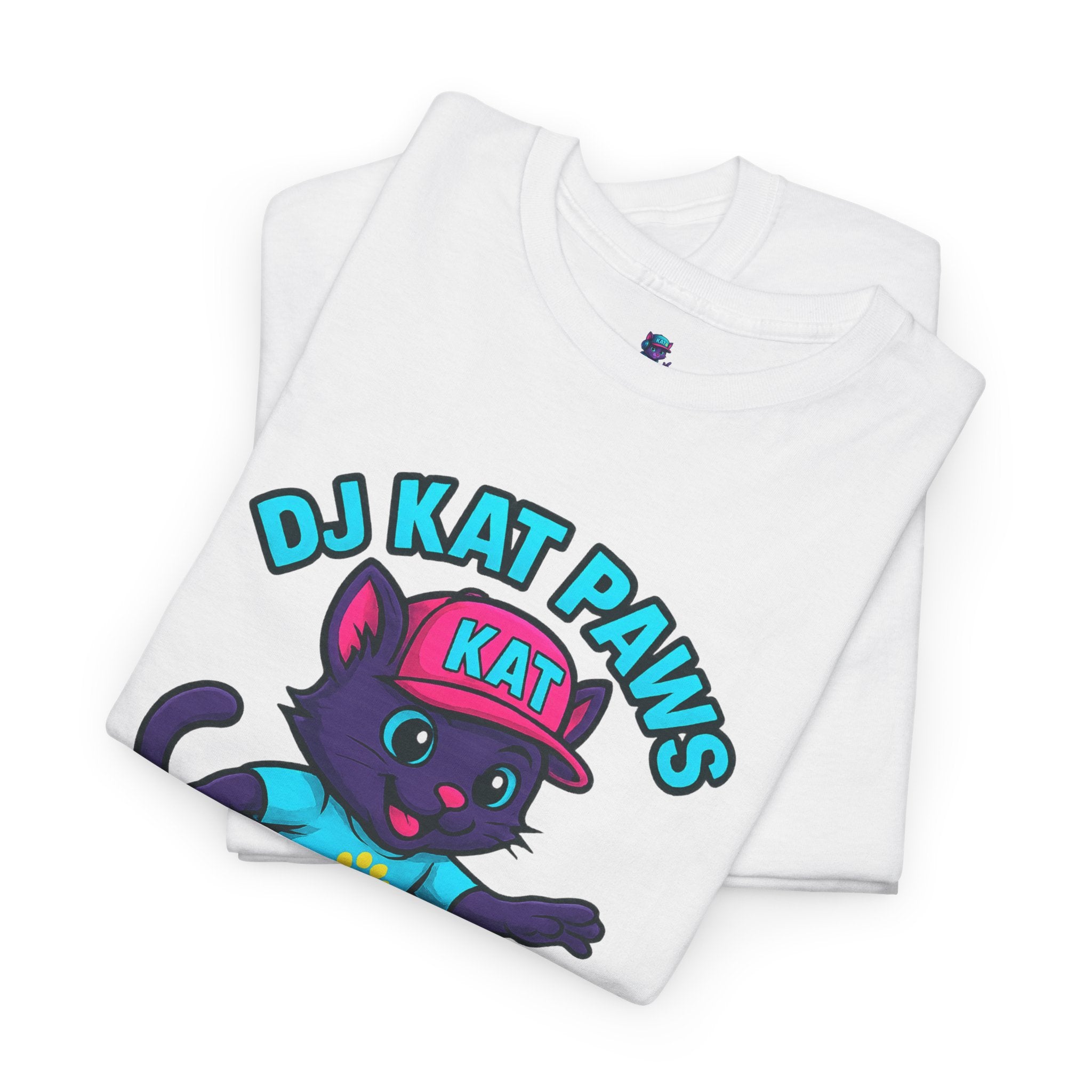 DJ KAT PAWS Paw-sitive Waves Only Tee