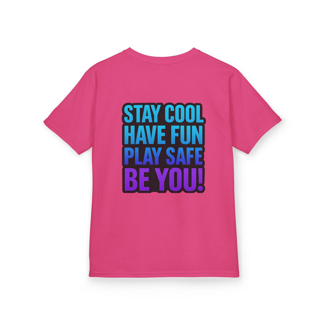 DJ KAT PAWS Purr-fectly Rad Kids Tee | Cool Apparel for Boys & Girls, Motivational Summer Wear & Playful Gift