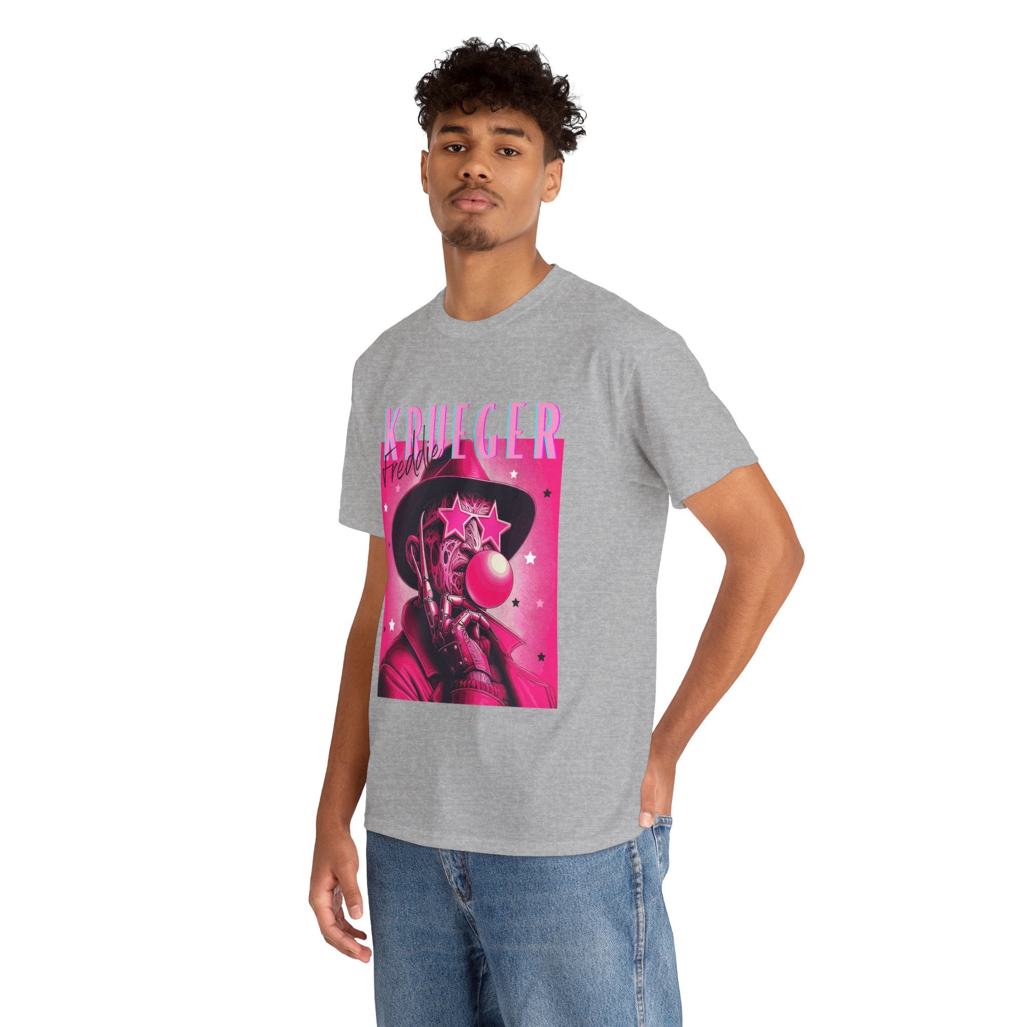 Freddie Kruger, Horror Graphic Tee, Unisex Cotton Shirt, Halloween Costume, Horror Movie Gift, Spooky T-Shirt, Horror Fan Apparel