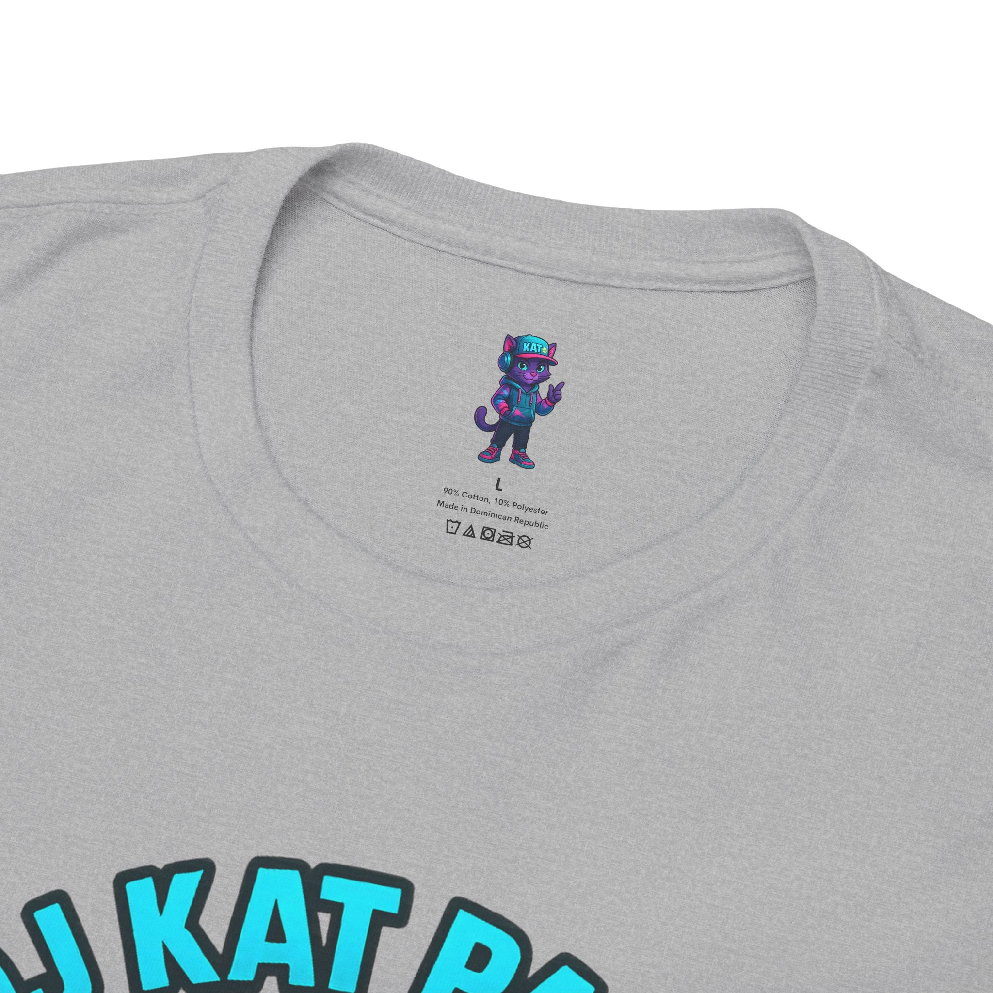 DJ KAT PAWS Paw-sitive Waves Only Surfing Tee