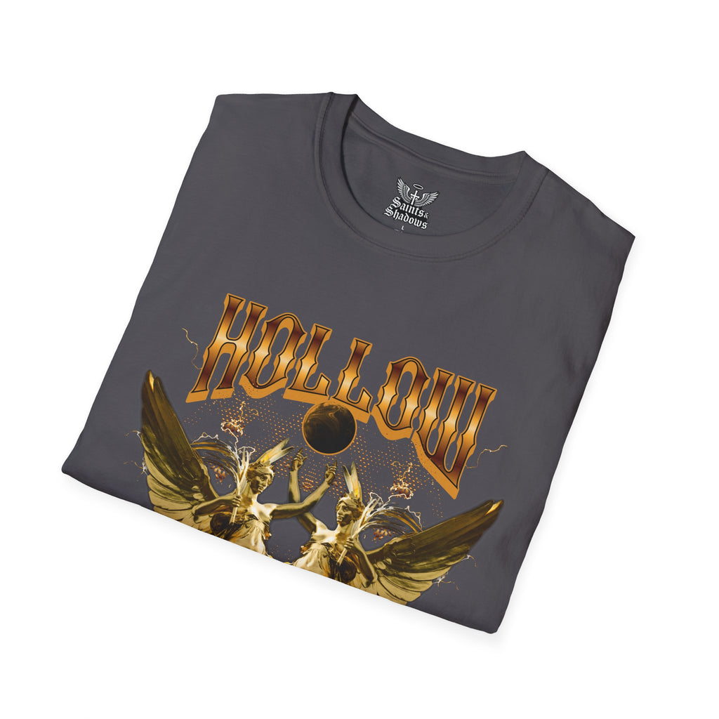Saints and Shadows - Hollow, Angelic Artwork Unisex Softstyle T-Shirt, Casual Wear