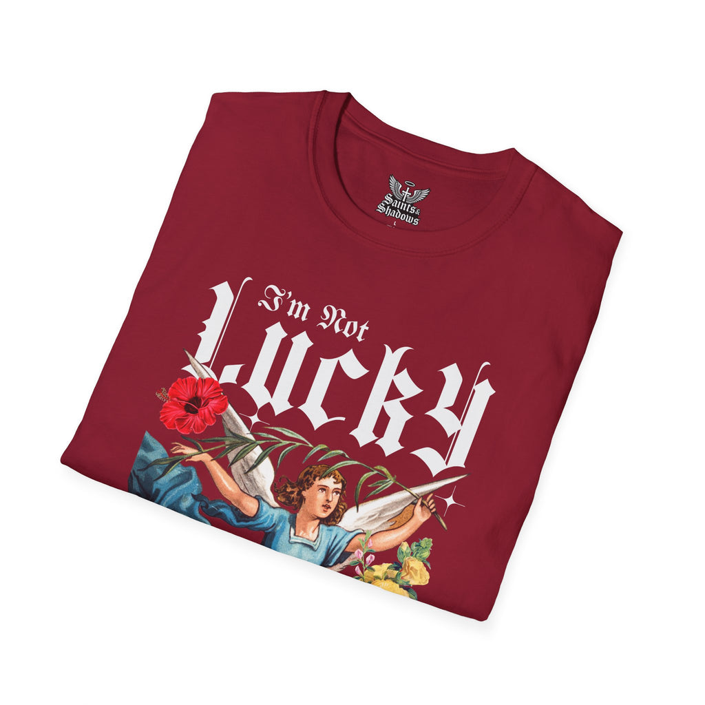 Saints and Shadows - I'm Not Lucky, But I'm Blessed T-Shirt, Unisex Graphic Tee