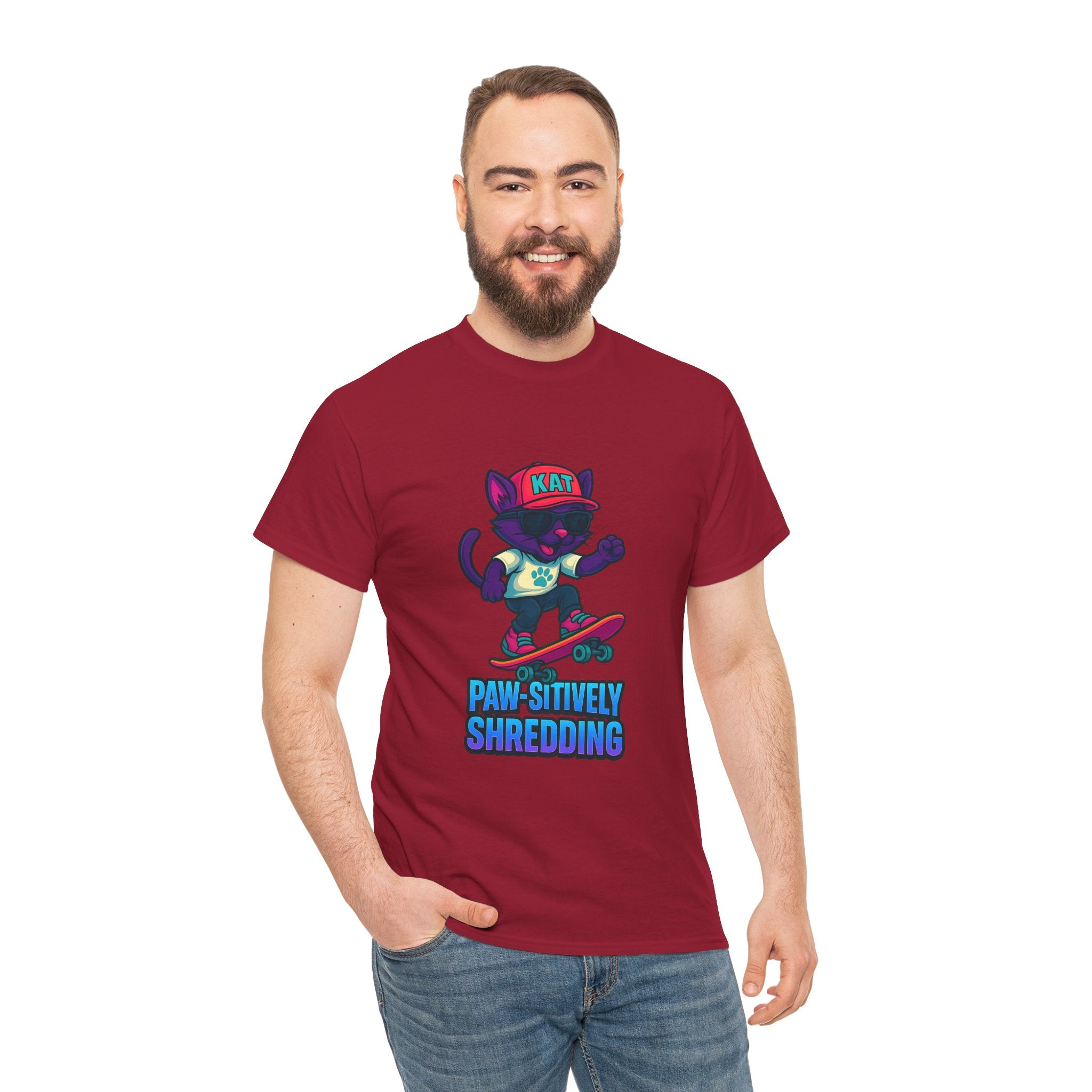 DJ KAT PAWS Paw-sitively Shredding Tee