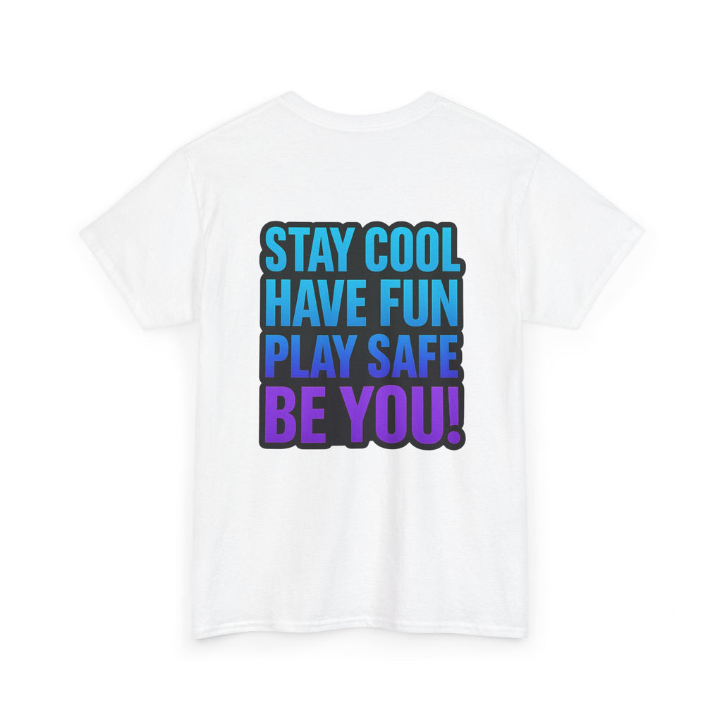 DJ KAT PAWS Paw-sitive Waves Only Surfing Tee