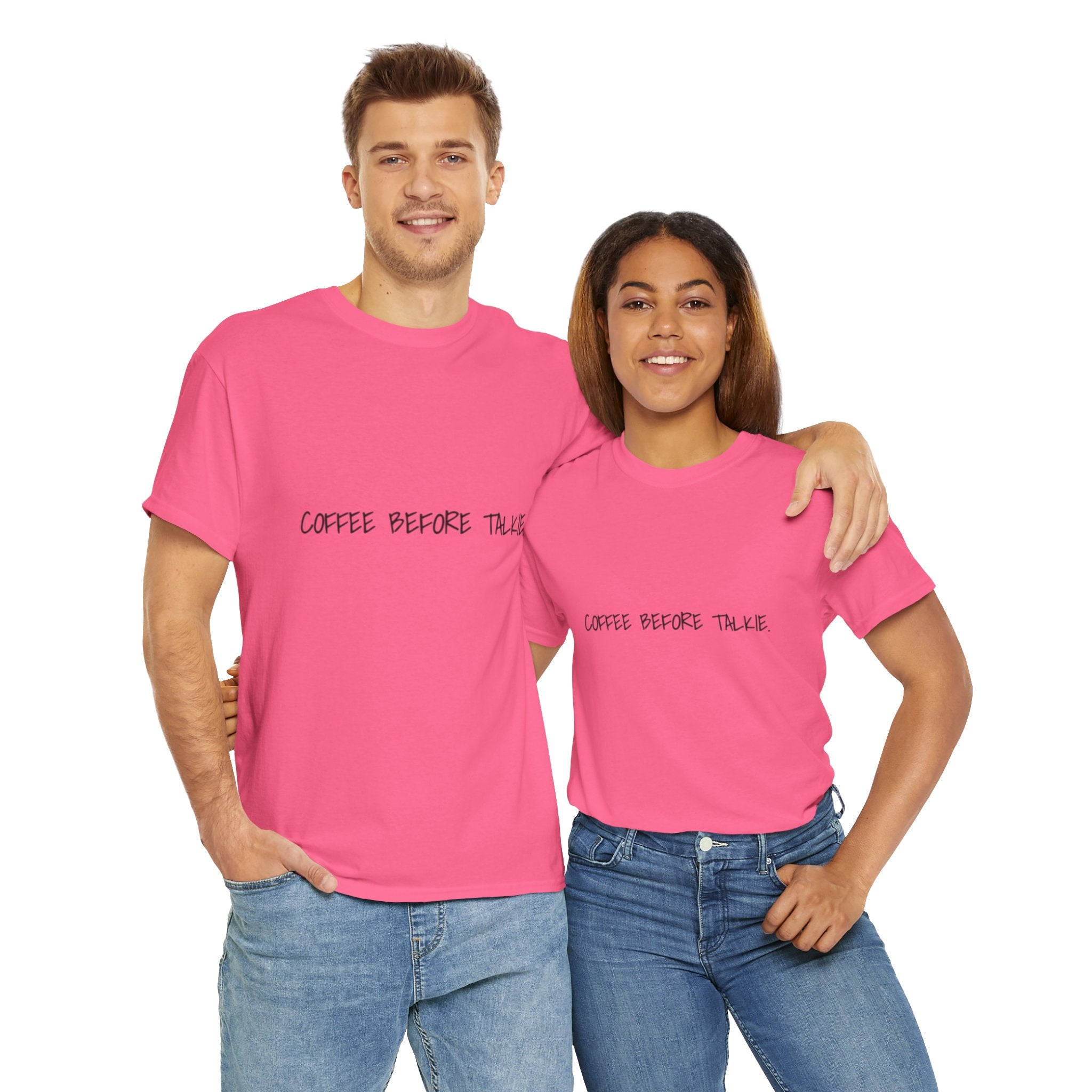 Coffee Before Talkie Unisex Tee - Light Colors