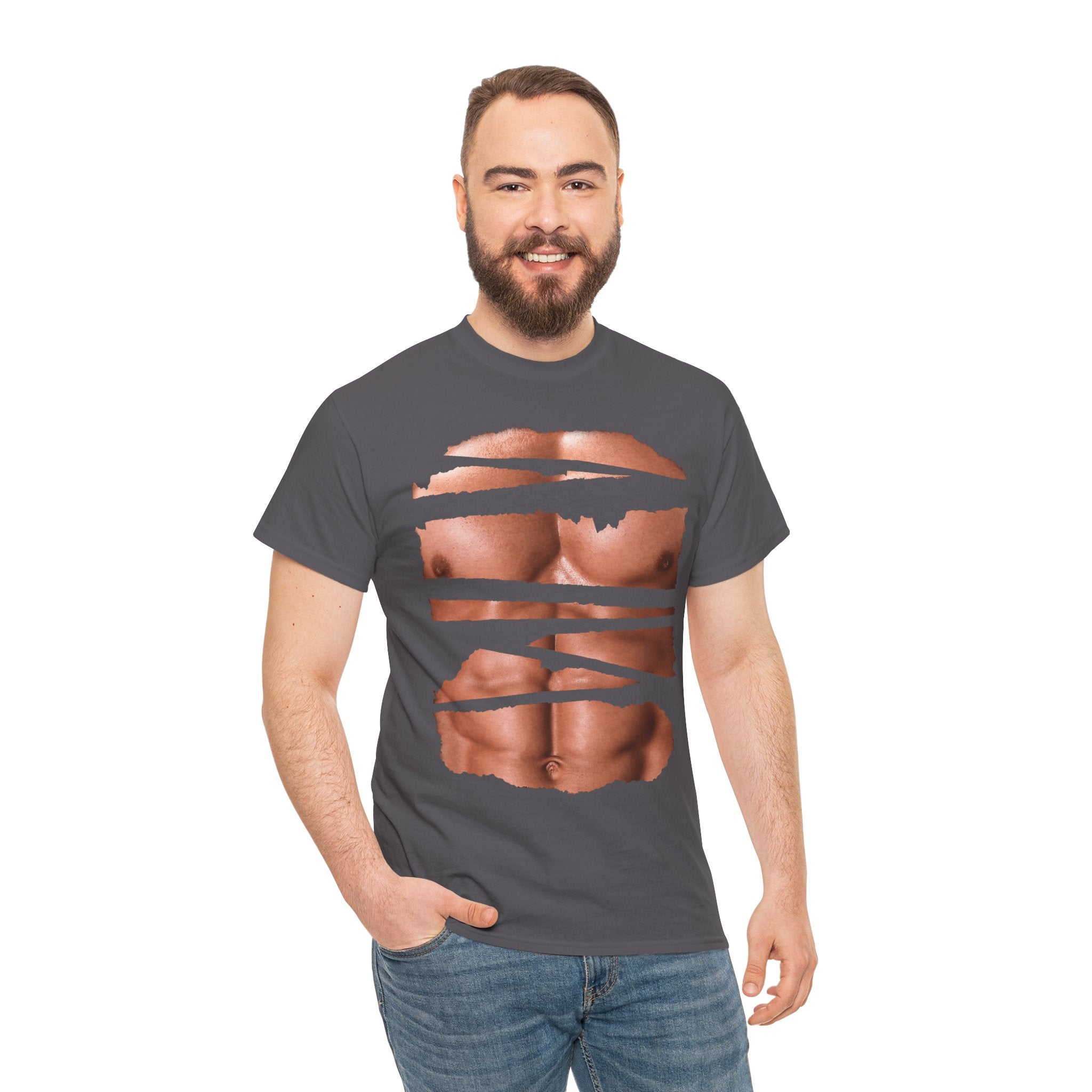 Shredded Abs Tee