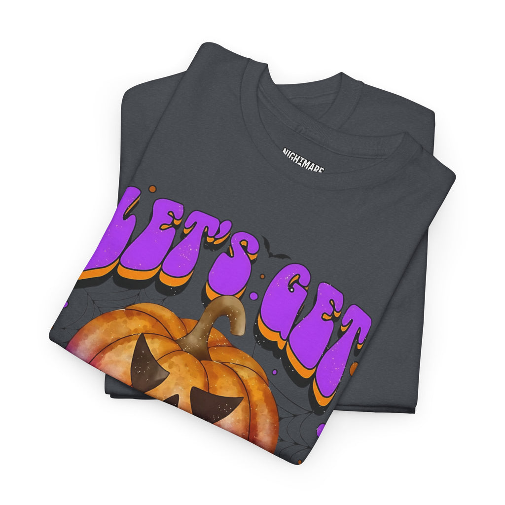 Halloween Spooky Pumpkin Tee, Unisex Cotton Shirt, Halloween Costume, Fall Festivities, Trick or Treat