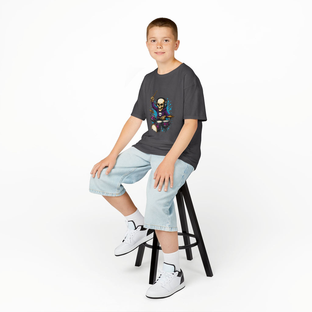 Bone Jams MC Bonez Kids Tee, Drumming Up The Dead