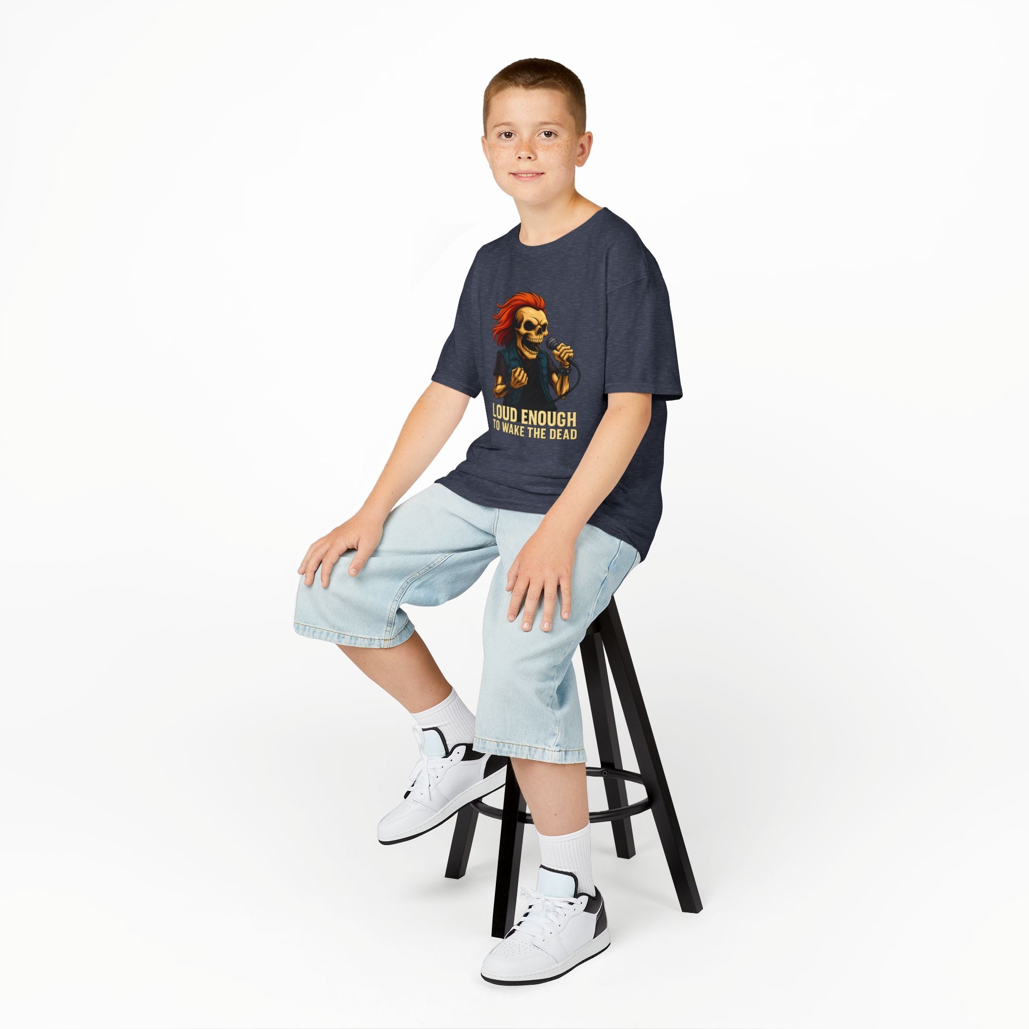 Bone Jams MC Bonez Kids Tee, Loud Enough  to Wake the Dead