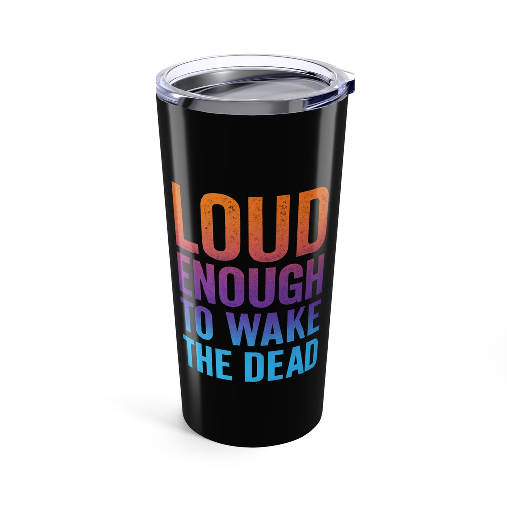 Bone Jams MC Bonez, 20oz Tumbler | Music Vibe Travel Mug for Music Lovers, Cool Drinkware & Party Gift