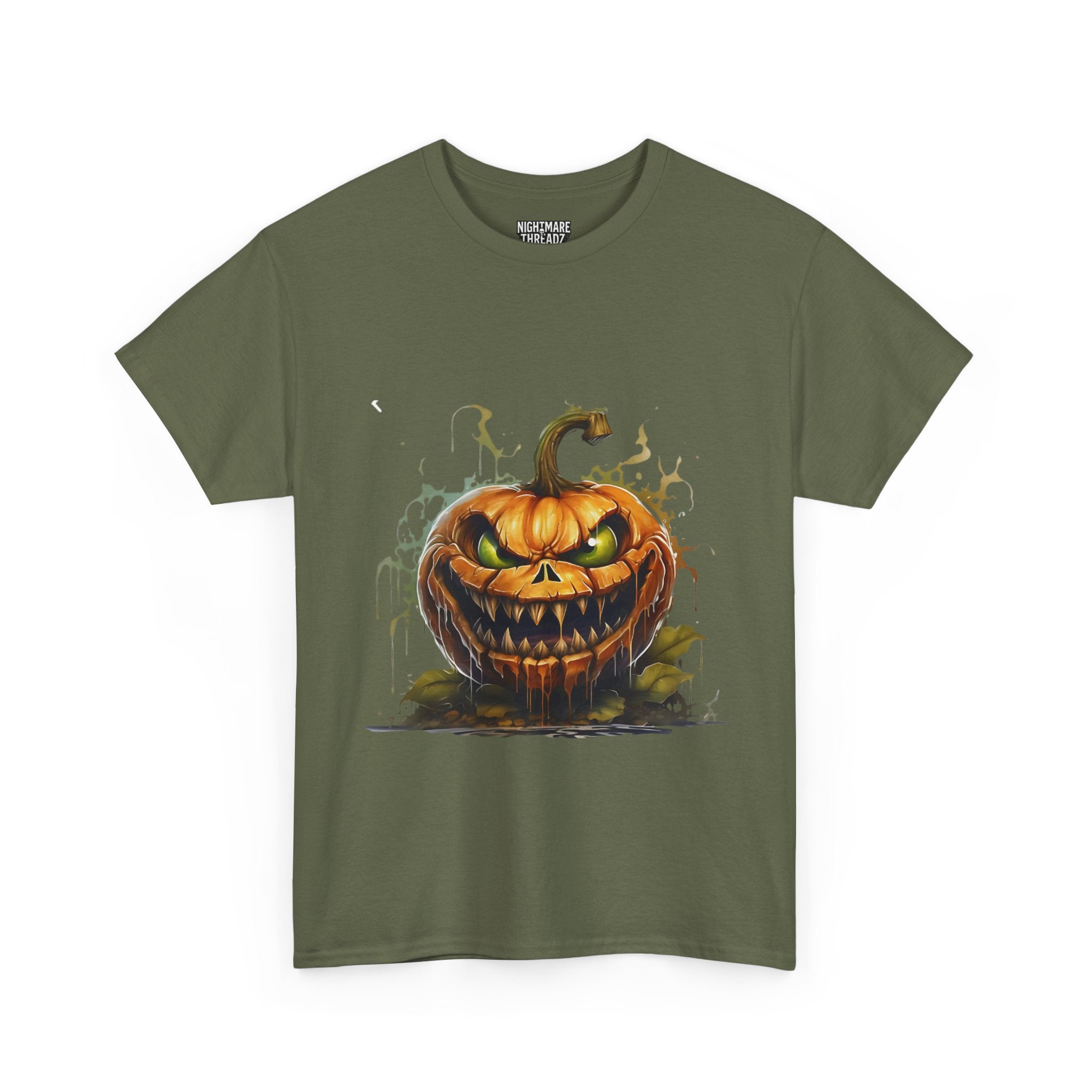 Spooky Pumpkin, Horror Graphic Tee, Unisex Cotton Shirt, Halloween Costume, Horror Movie Gift, Spooky T-Shirt, Horror Fan Apparel