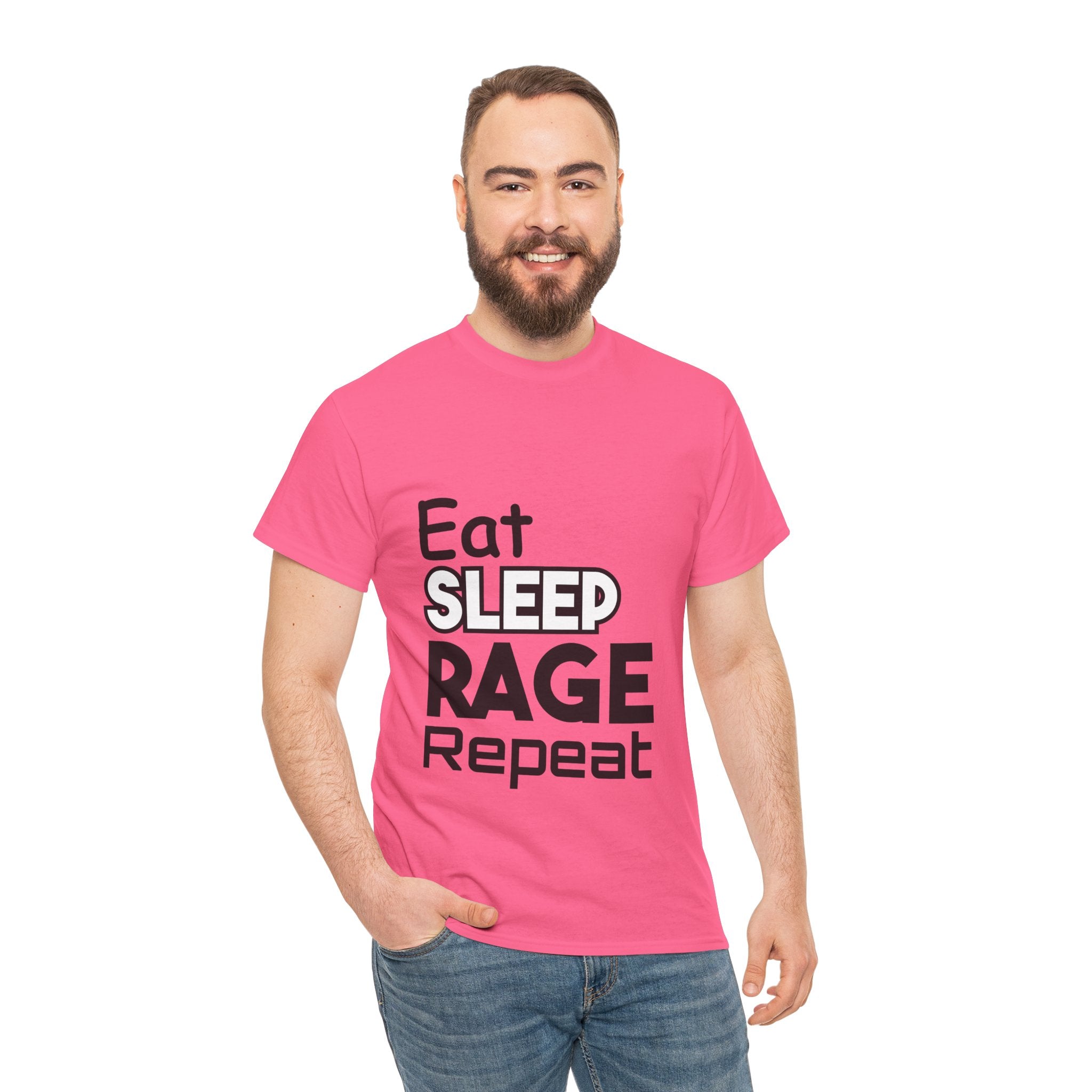 Eat Sleep Rage Repeat Tee