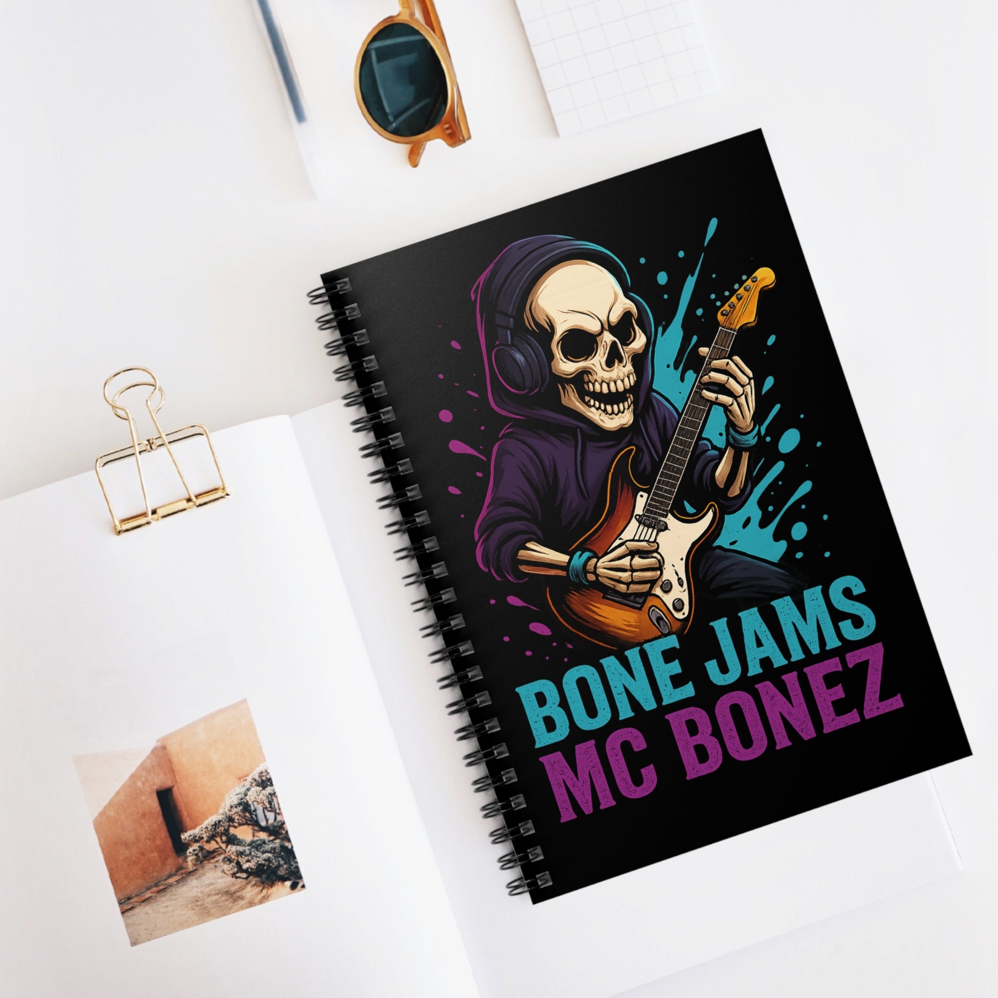 Bone Jams M.C. Bonez, Spiral Notebook