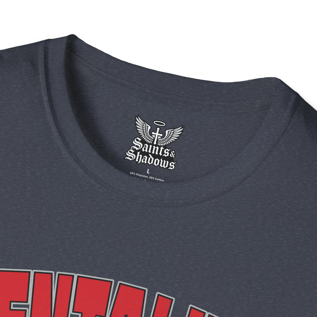 Saints and Shadows - Mentaility, Angelic Artwork Unisex Softstyle T-Shirt, Casual Wear
