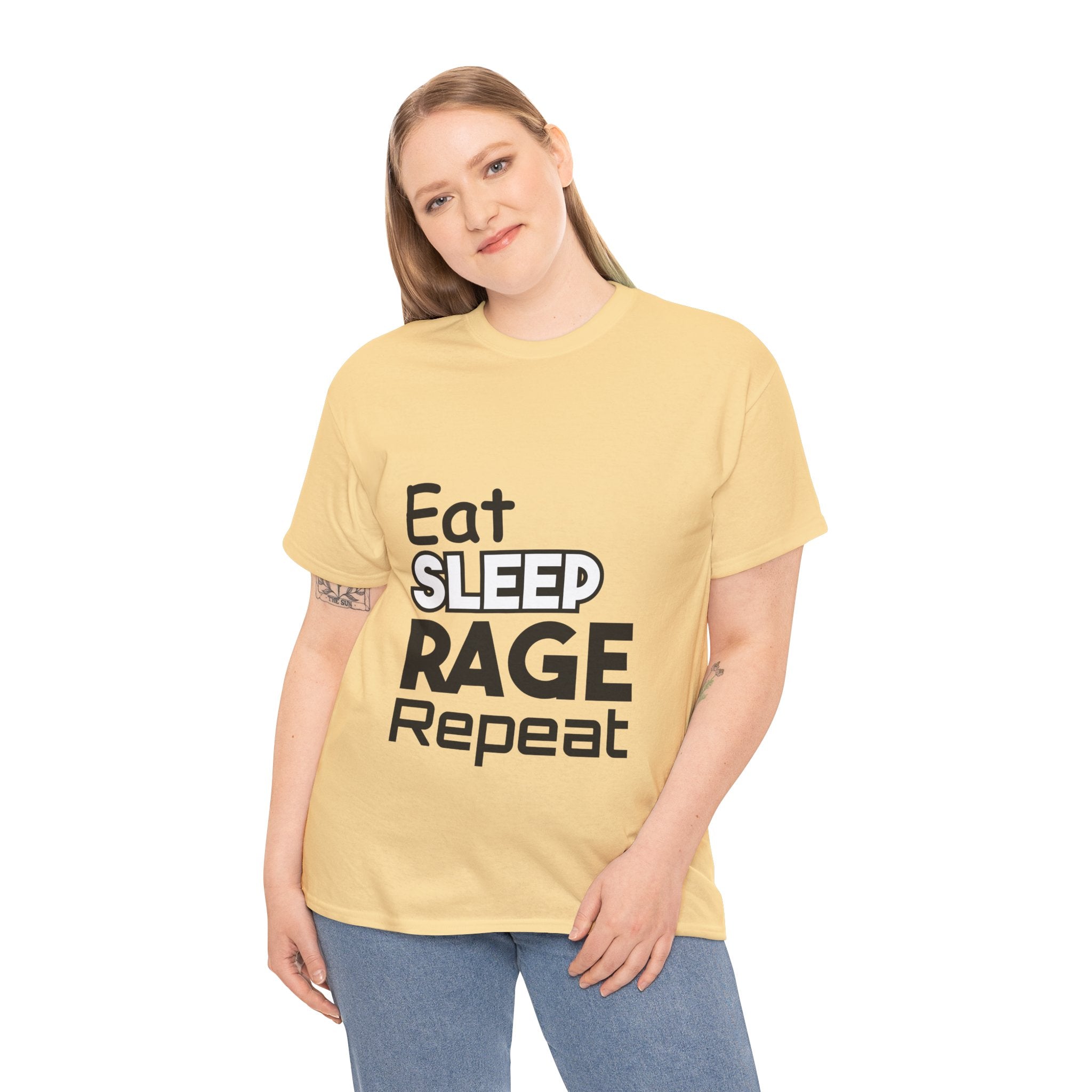 Eat Sleep Rage Repeat Tee