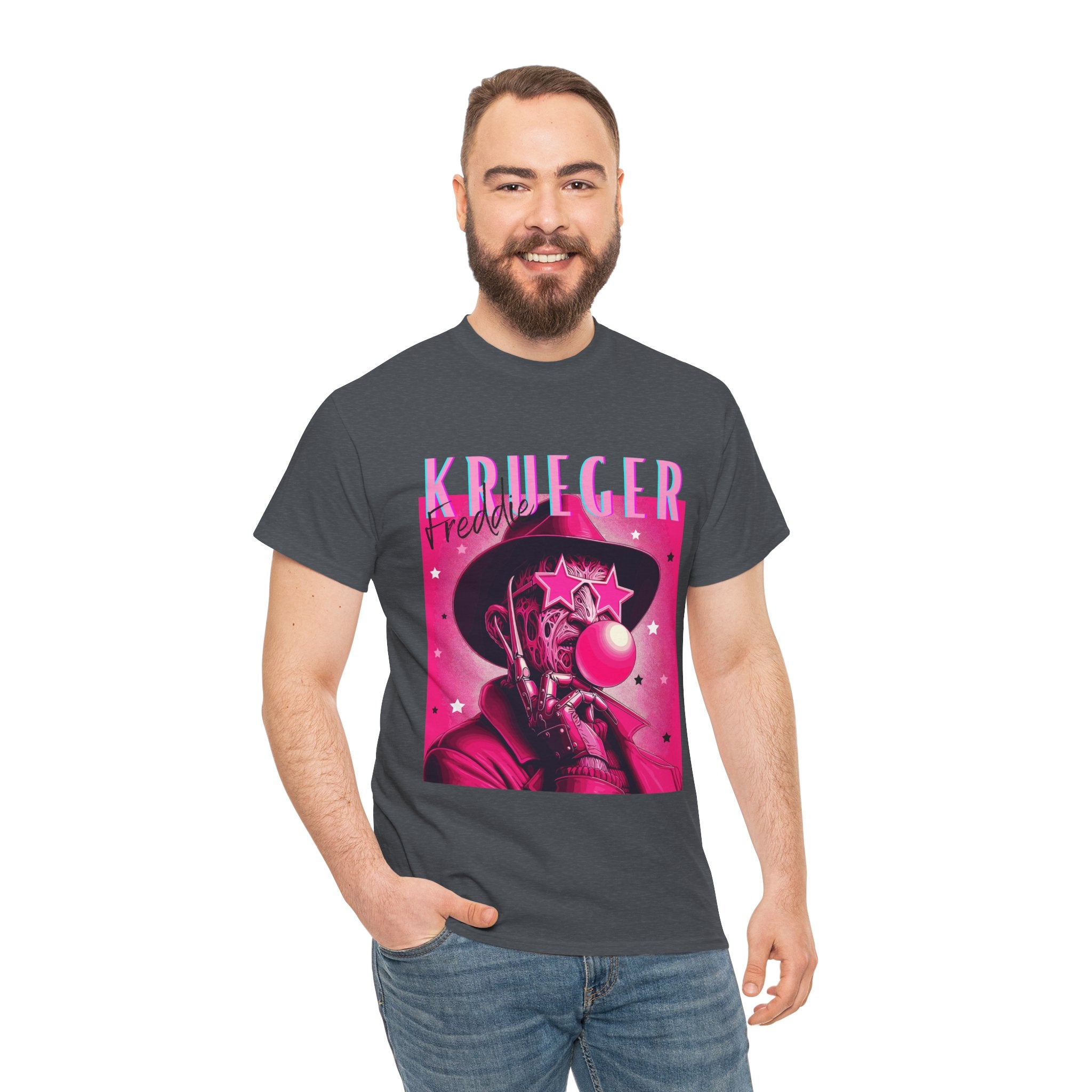 Freddie Kruger, Horror Graphic Tee, Unisex Cotton Shirt, Halloween Costume, Horror Movie Gift, Spooky T-Shirt, Horror Fan Apparel