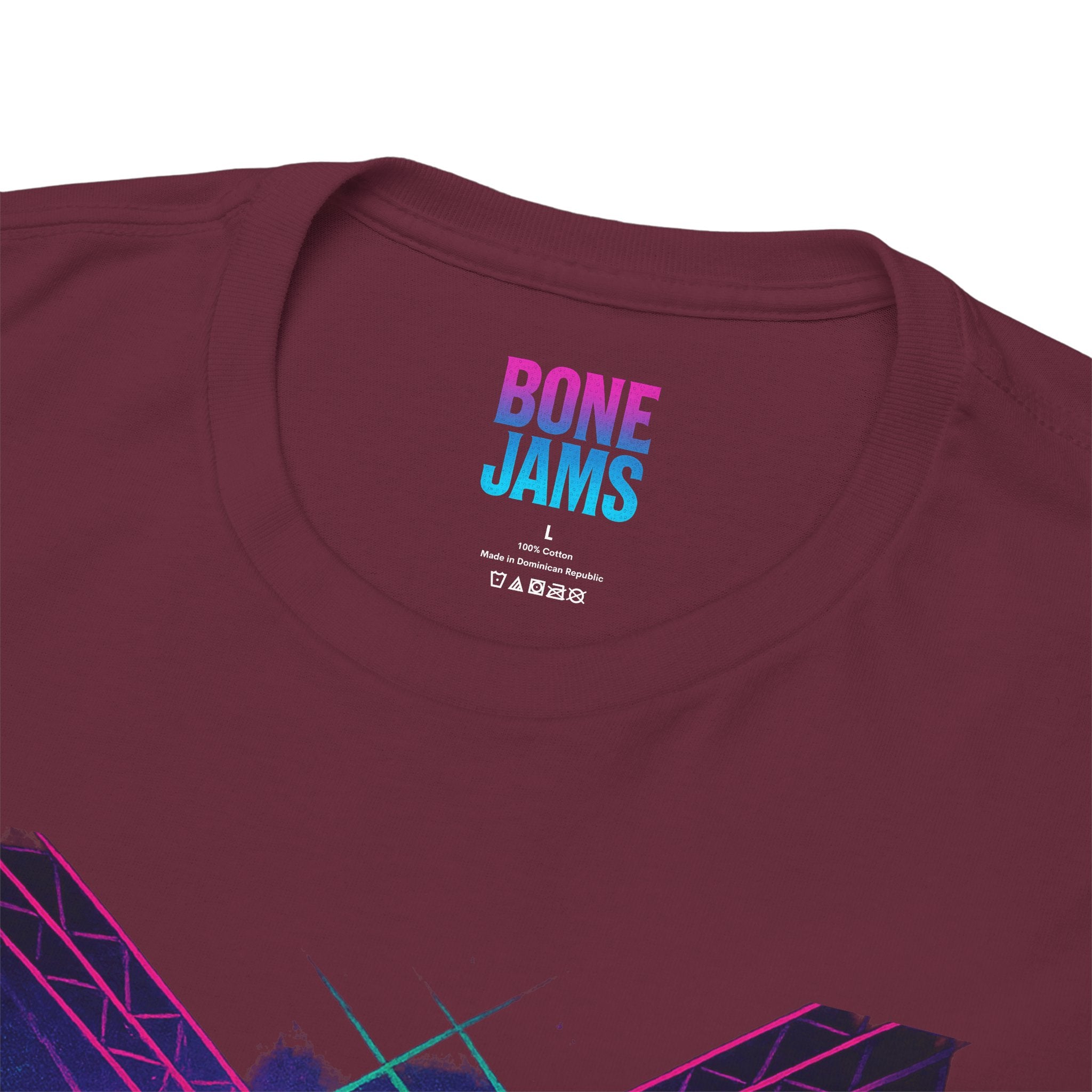 Bone Jams Rockin’ Skeleton, Tee | Loud Enough to Wake the Dead | Unisex Cotton Shirt for Music Lovers, Concerts, Halloween, Gifts