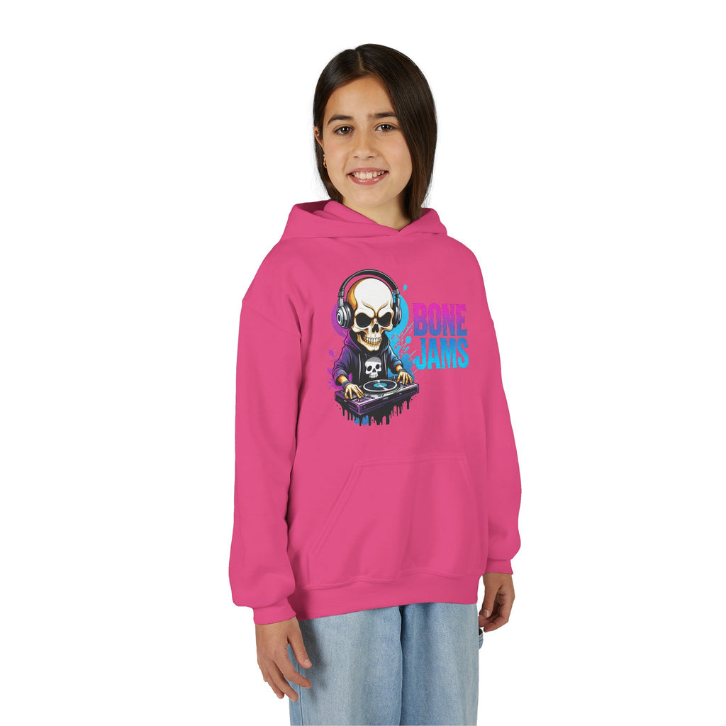 Bone Jams MC Bonez, Kids Hoodie Skull DJ