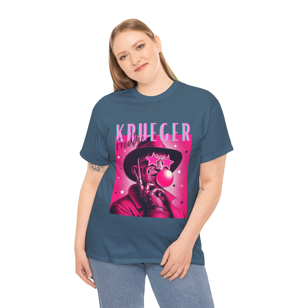 Freddie Kruger, Horror Graphic Tee, Unisex Cotton Shirt, Halloween Costume, Horror Movie Gift, Spooky T-Shirt, Horror Fan Apparel