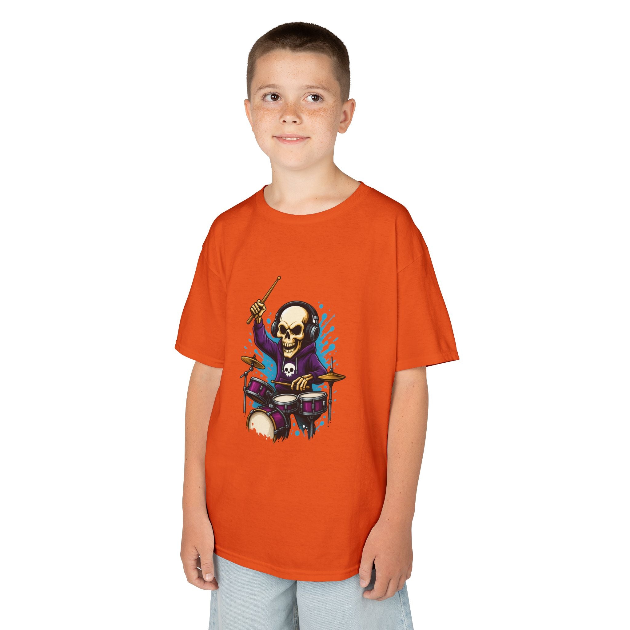 Bone Jams MC Bonez Kids Tee, Drumming Up The Dead