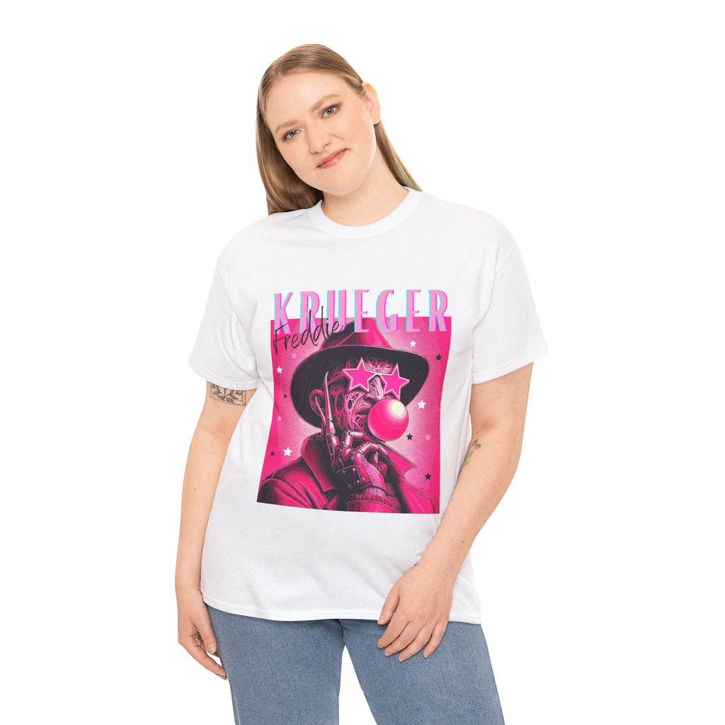 Freddie Kruger, Horror Graphic Tee, Unisex Cotton Shirt, Halloween Costume, Horror Movie Gift, Spooky T-Shirt, Horror Fan Apparel