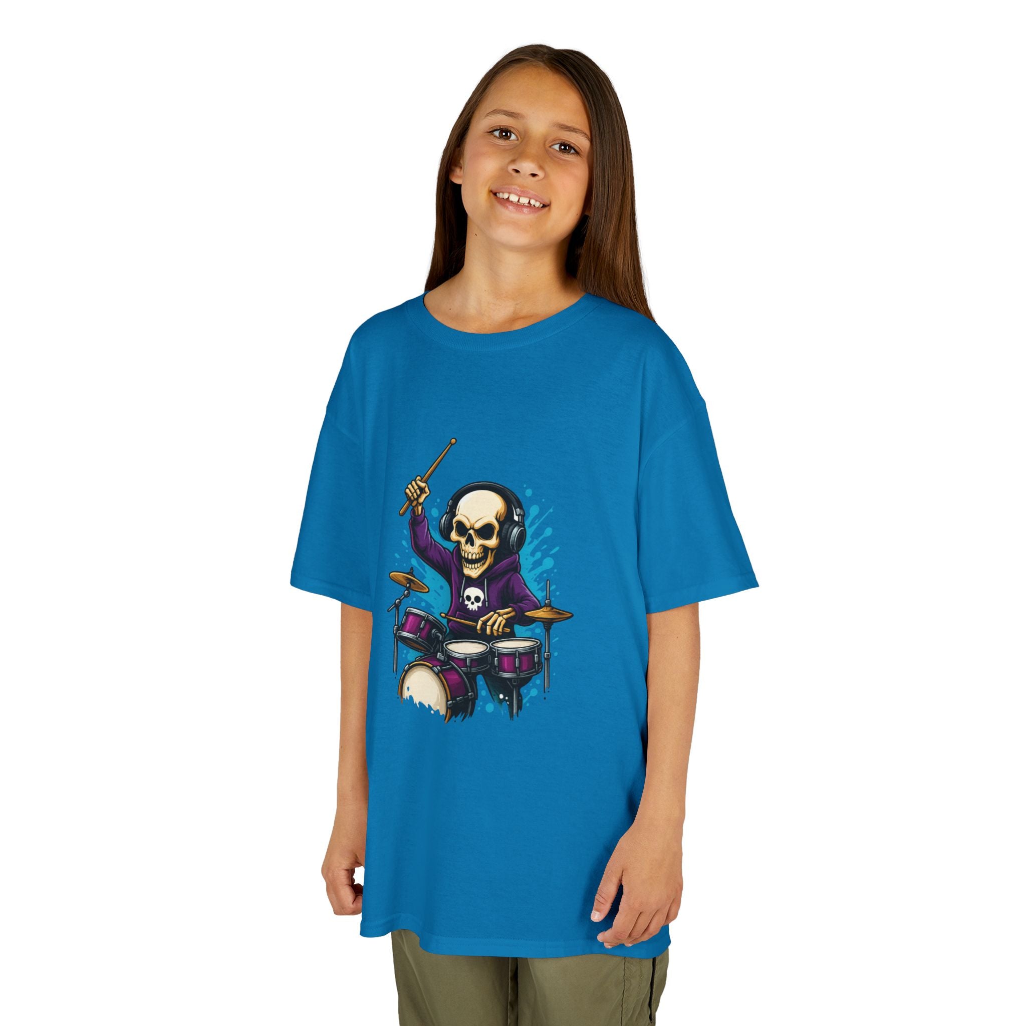 Bone Jams MC Bonez Kids Tee, Drumming Up The Dead
