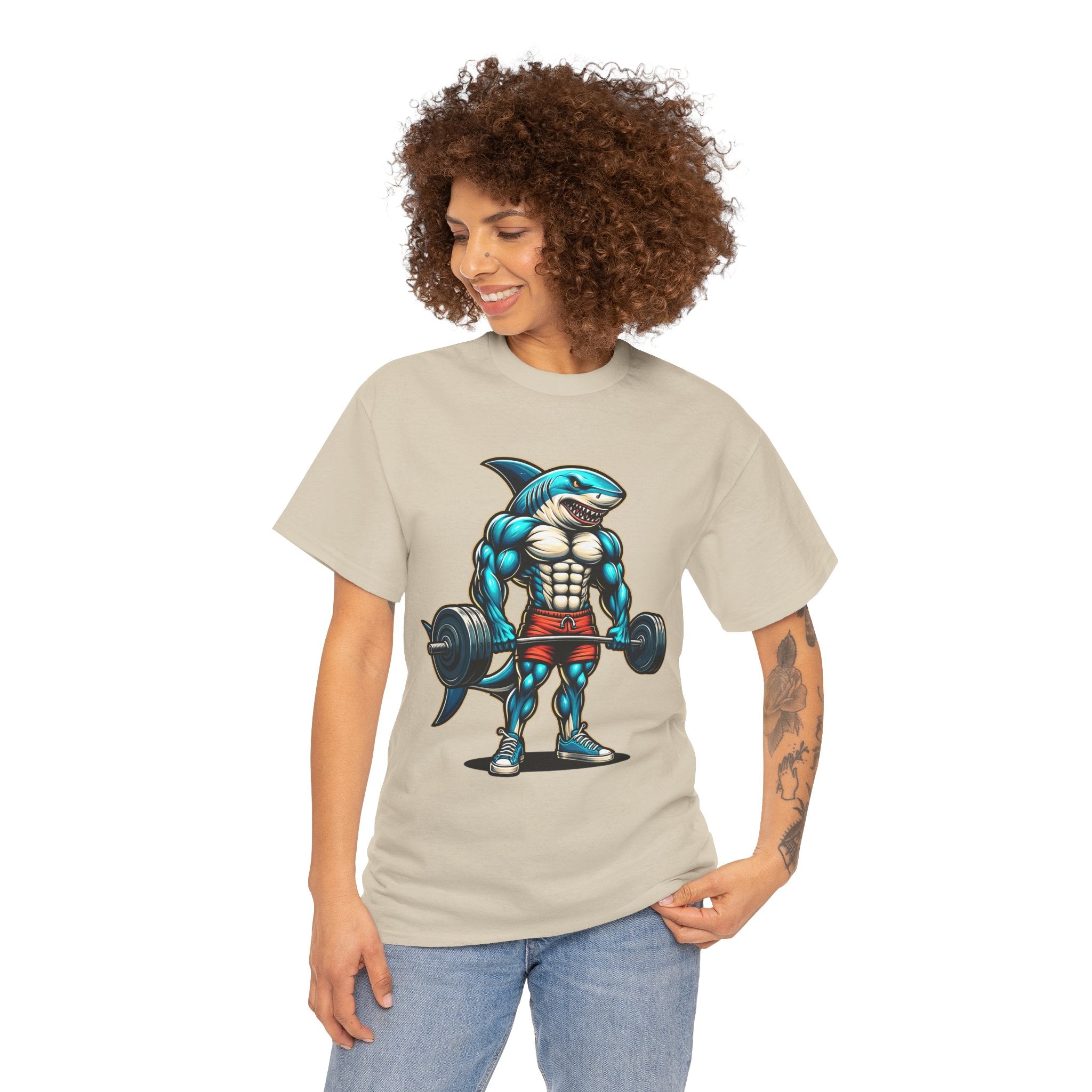 Muscular Shark T-Shirt