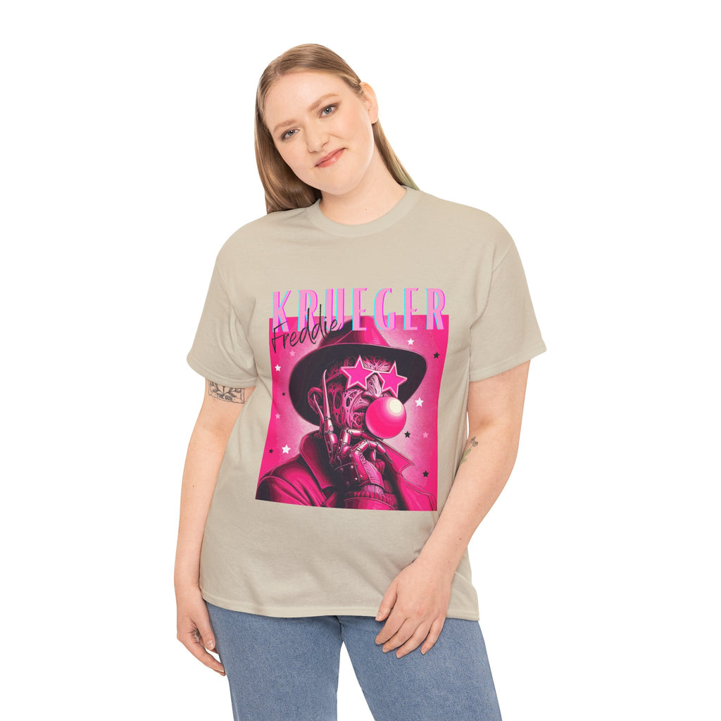 Freddie Kruger, Horror Graphic Tee, Unisex Cotton Shirt, Halloween Costume, Horror Movie Gift, Spooky T-Shirt, Horror Fan Apparel